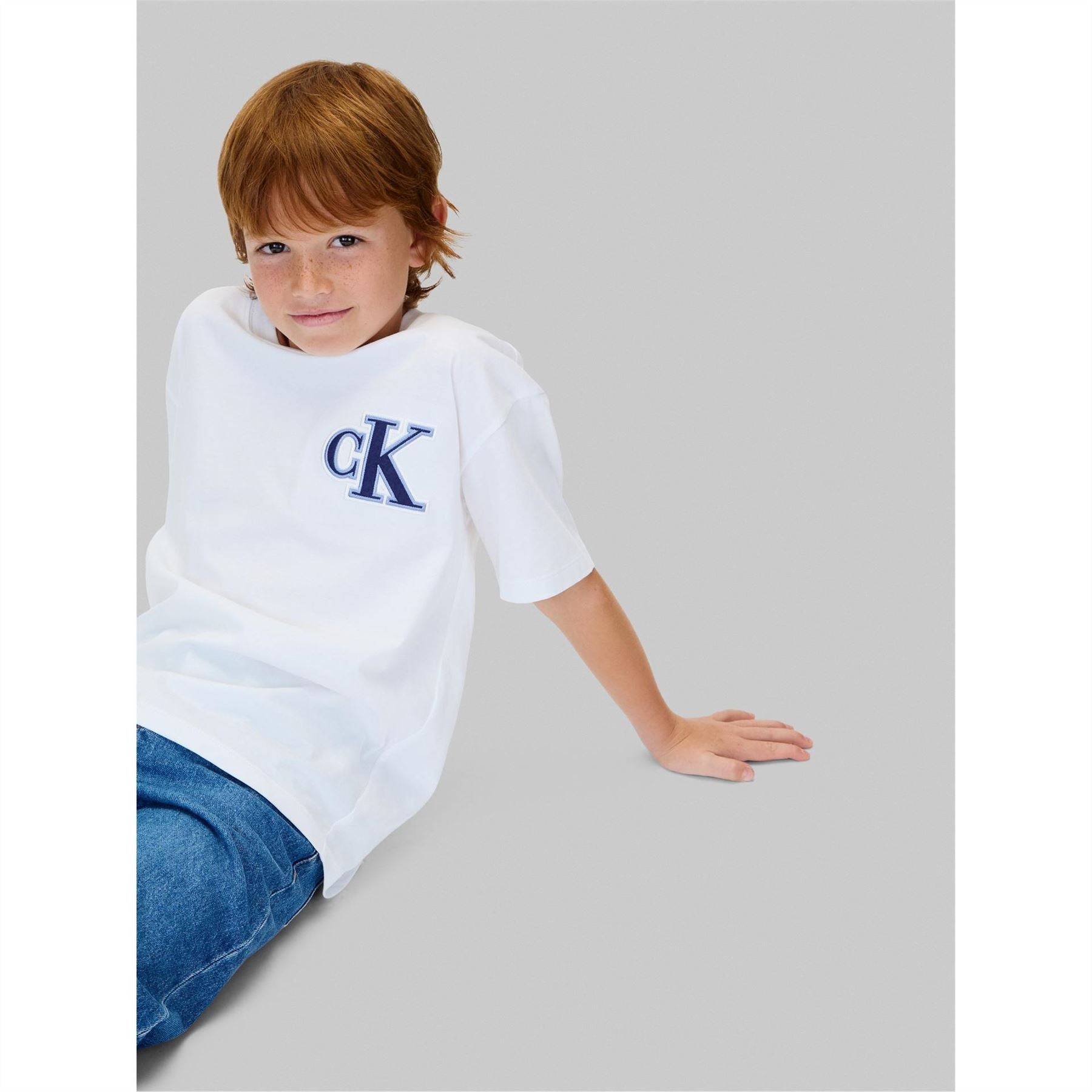 Calvin Klein Jeans Ckj Logo Regular Fit T-Shirt