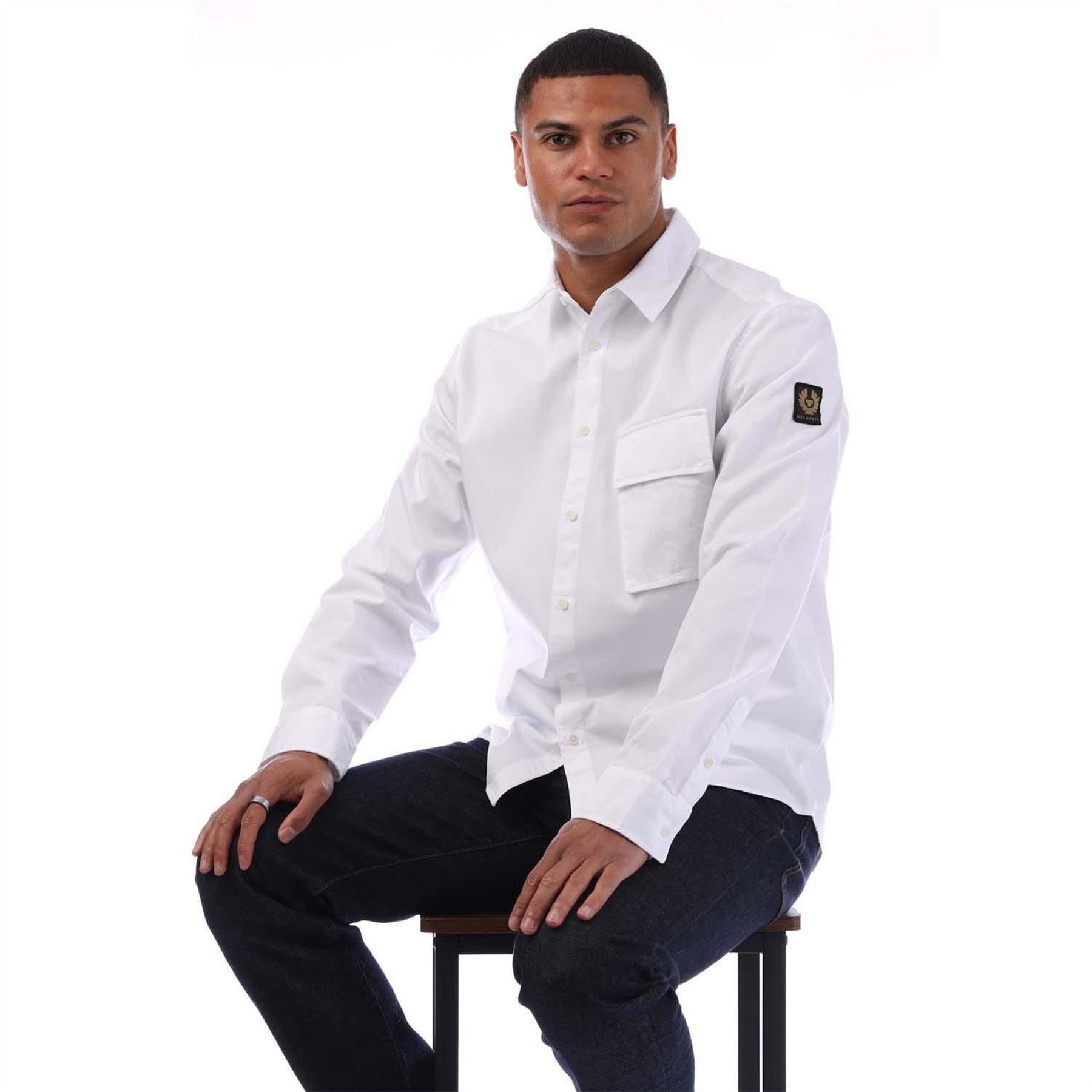 Belstaff Dye Cotton Scale Shirt