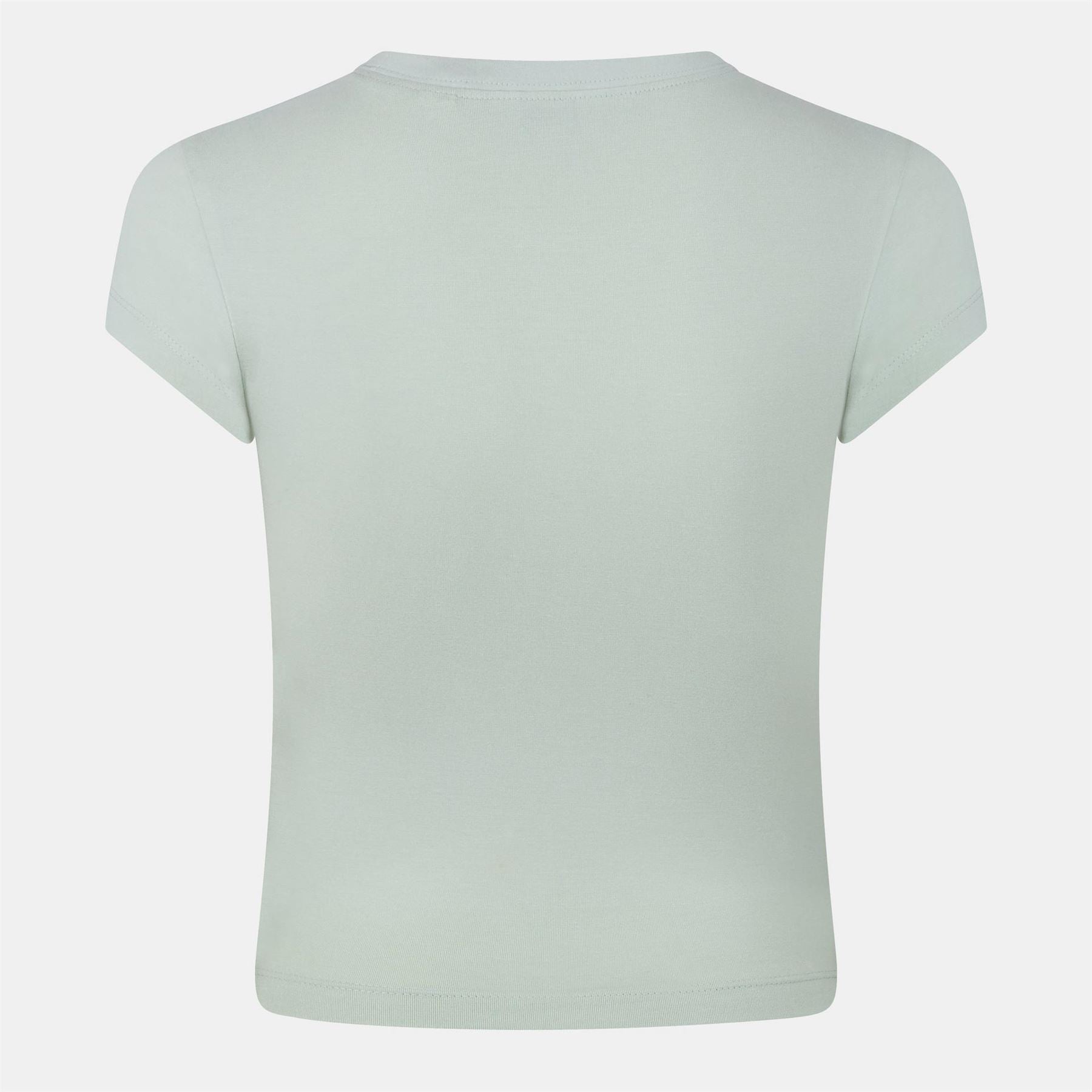 Jack Wills Cropped Slim Fit Lettering T-Shirt
