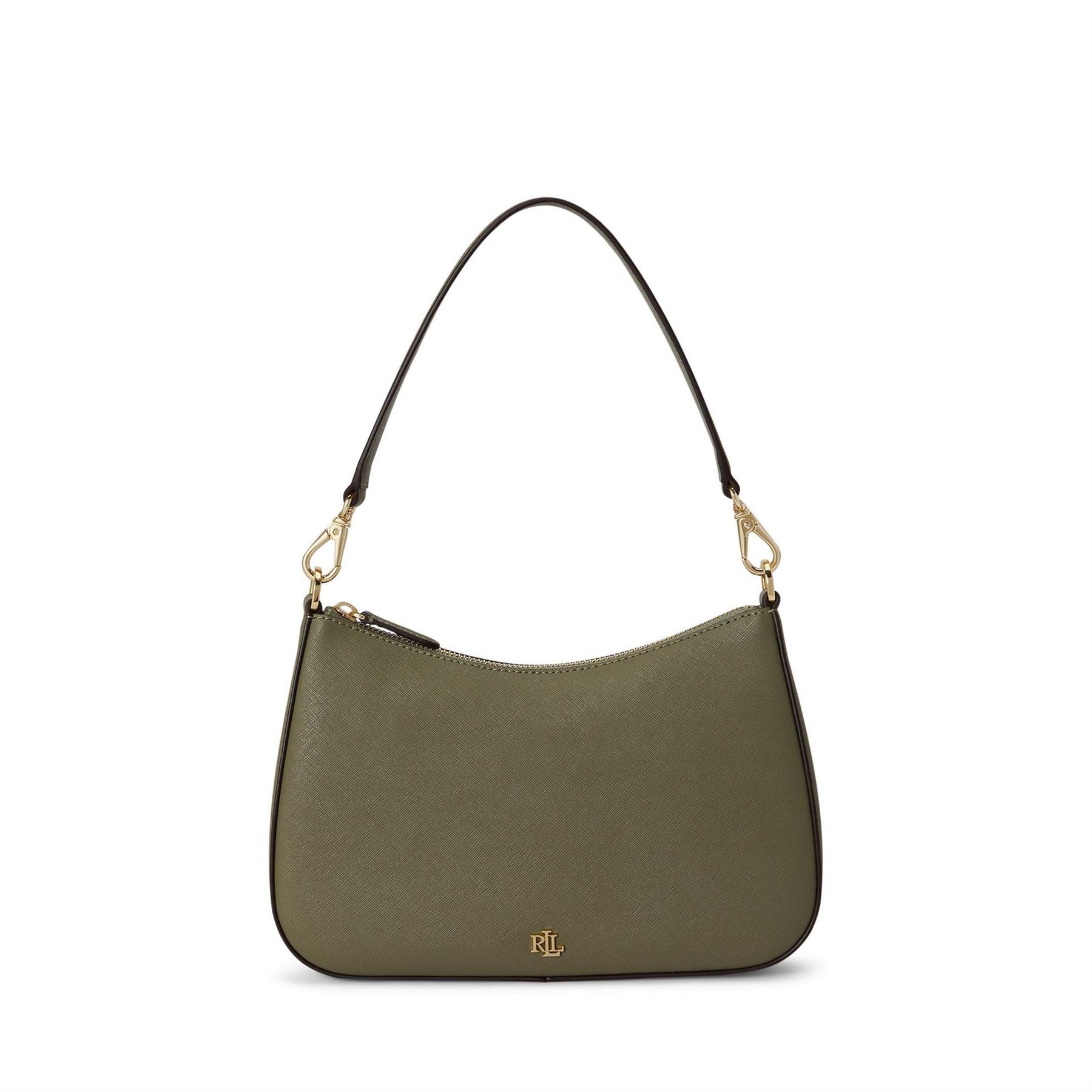 Lauren by Ralph Lauren Danni Leather Shoulder Bag