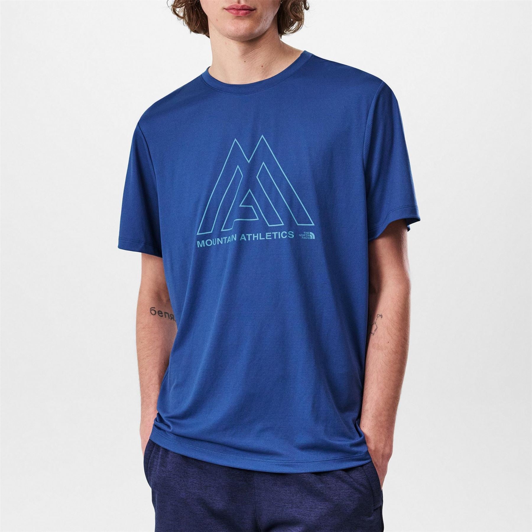 The North Face Mens North Face M Ma 24 7 S S Tee Tnf White T-Shirt