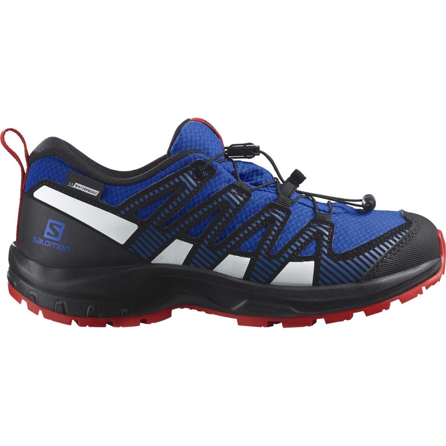 Salomon Xa Pro V8 Waterproof Trail Running Shoe Juniors