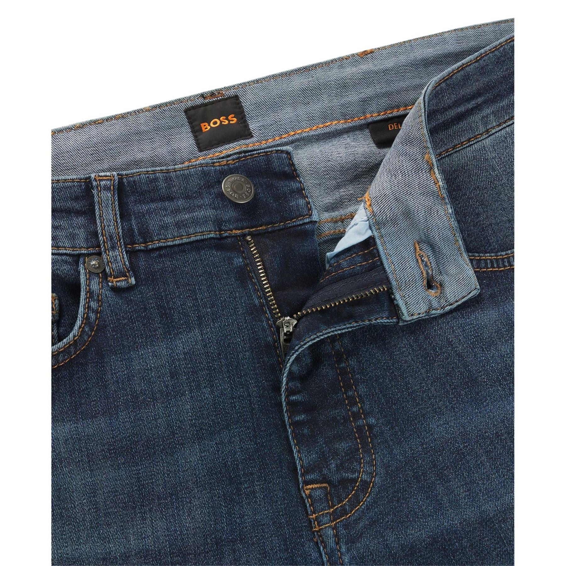 Boss Delaware Slim Fit Jeans, Modern Silhouette