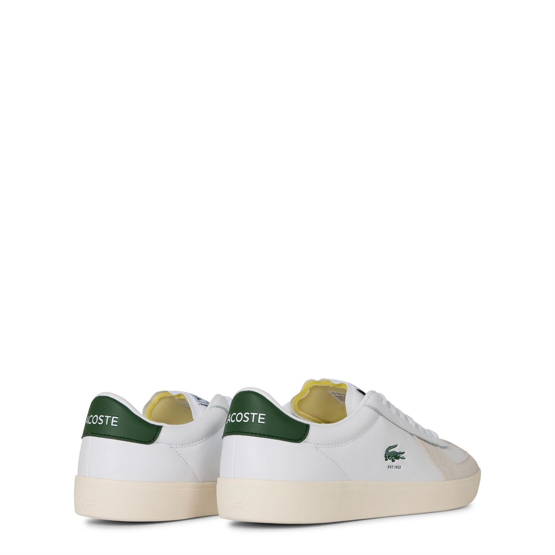 Lacoste Baseshot Pro Low Top Crocodile Print Sneakers