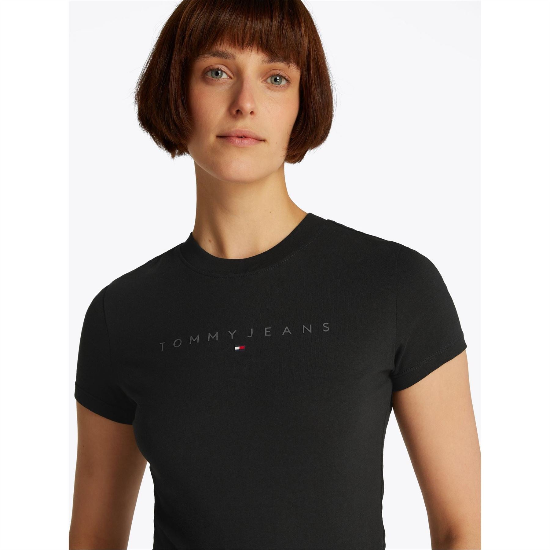 Tommy Jeans Slim Tonal Linear Regular Fit T-Shirt