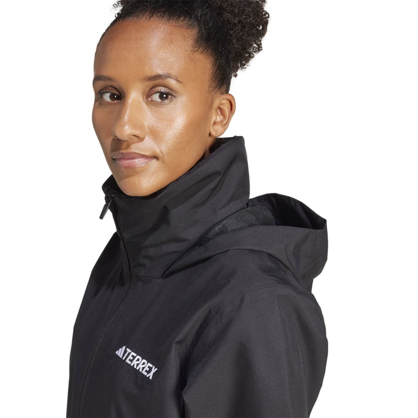 adidas Womens Multi Essentials 2l Rain Jacket