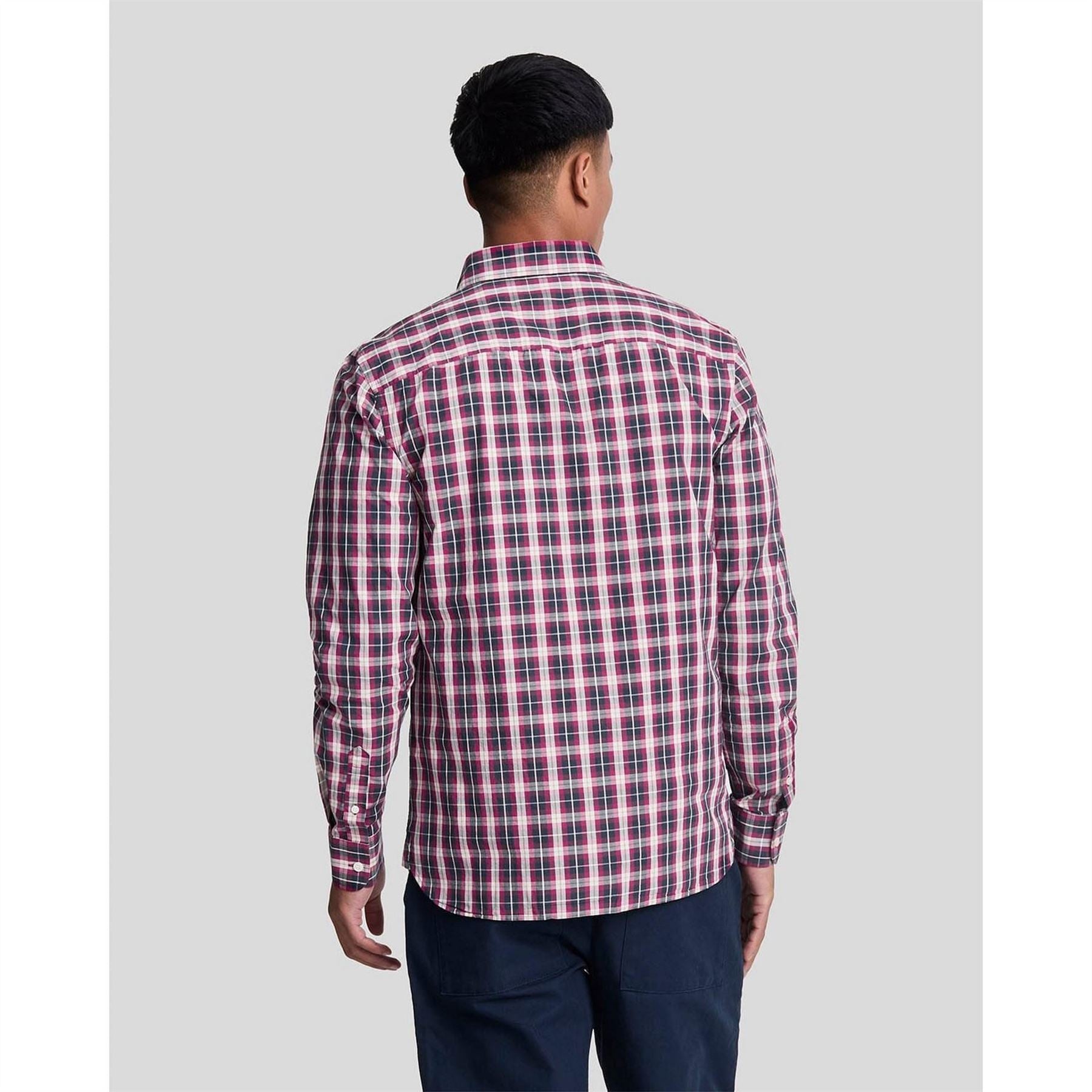 Lyle and Scott Check Poplin Shirt