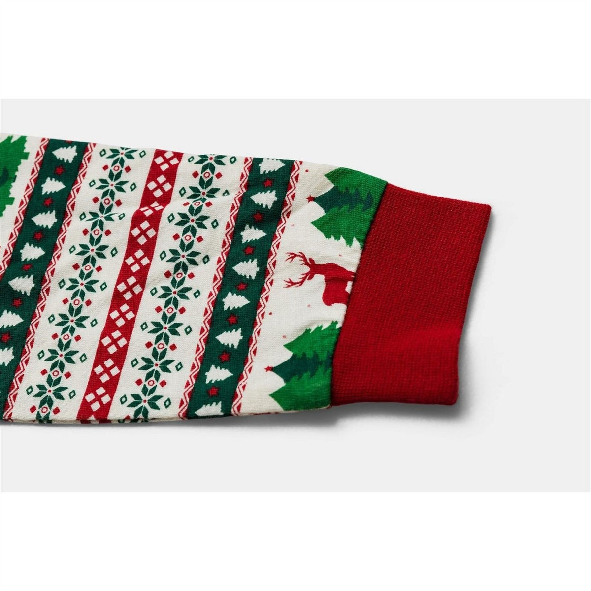 The Spirit Of Christmas Fairisle Xmas Family Cotton Sleepsuit