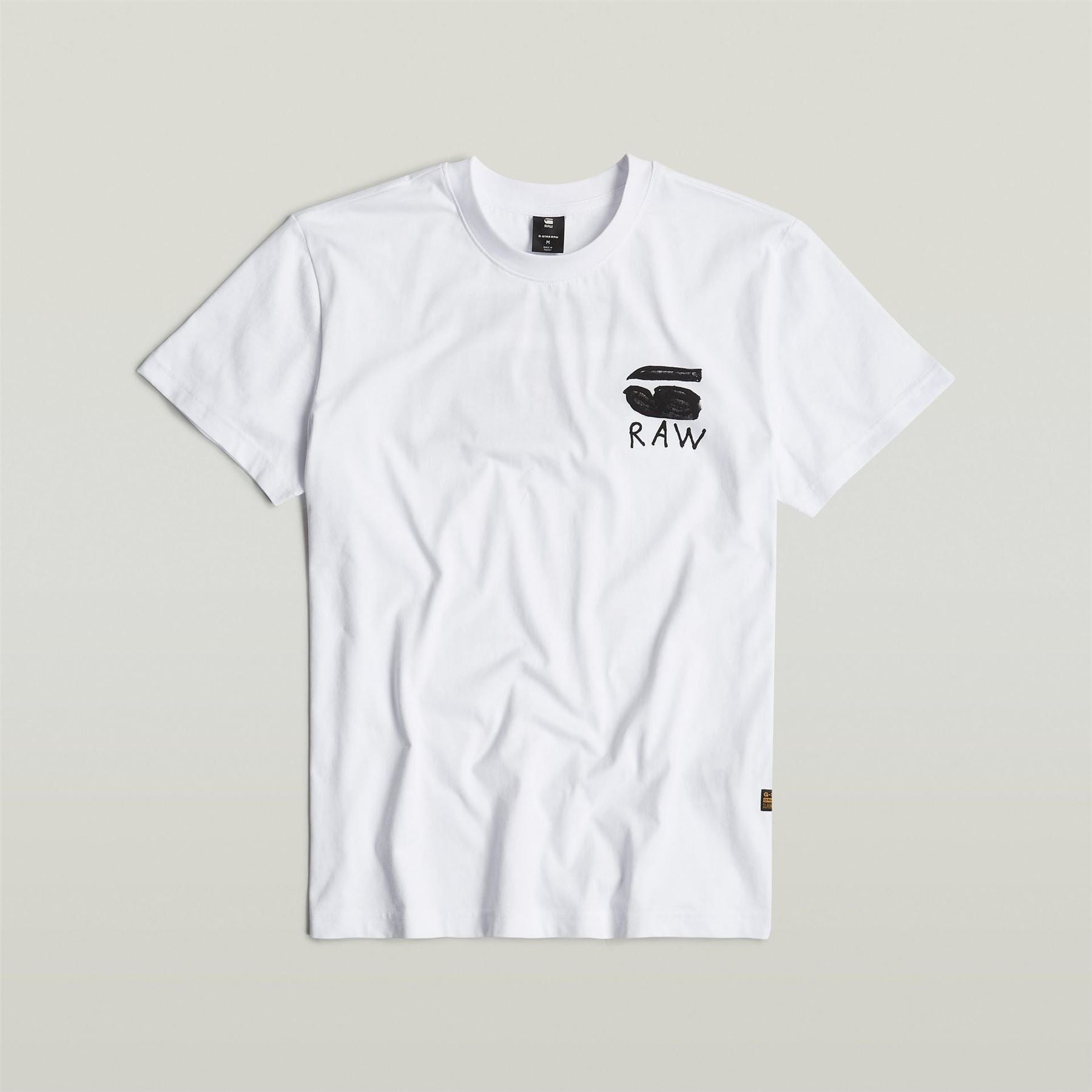 G Star Burger Back Print Regular Fit T-Shirt