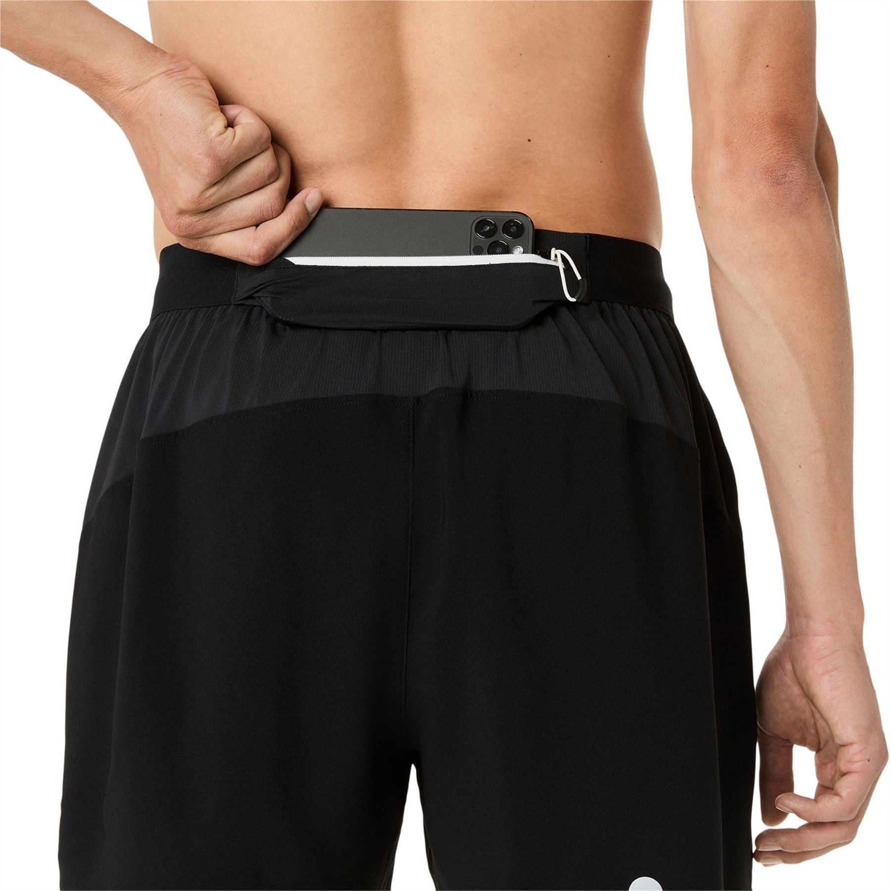 Asics Mens All Over Print 5in Short Running