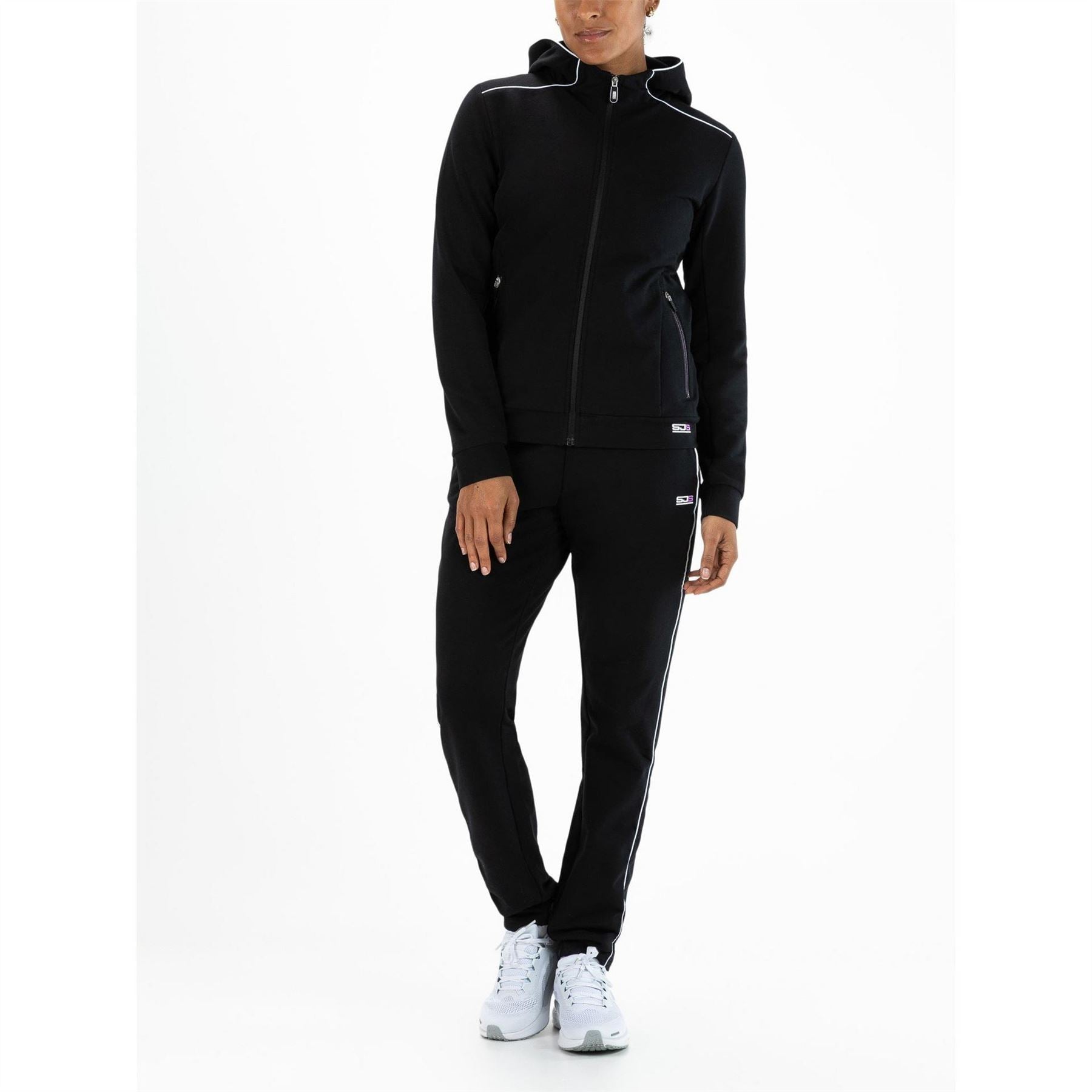 Sjeng Sports Kaia Solid Patterned Slim Track Pants