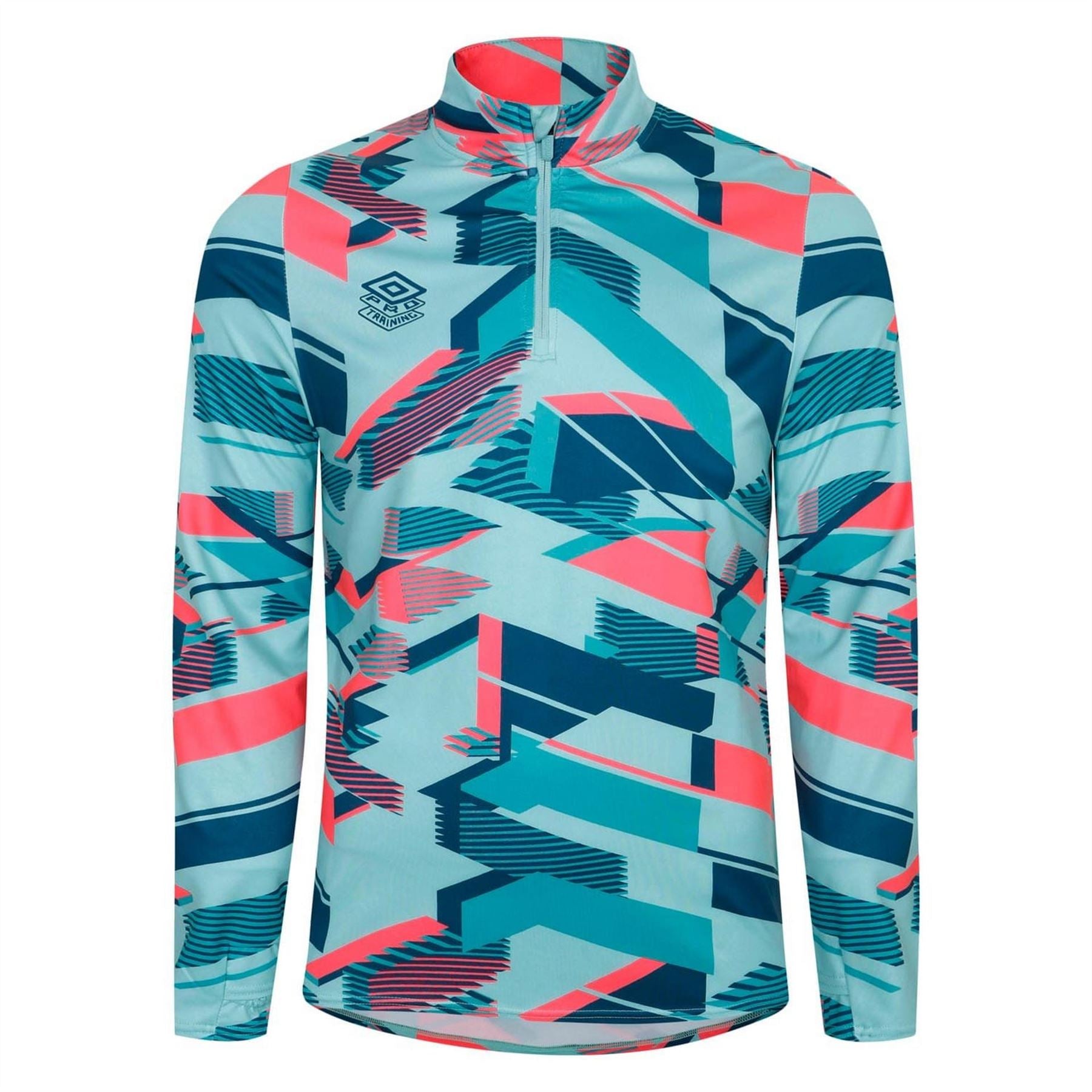 Umbro Graphic Warm Up Mid Layer Top