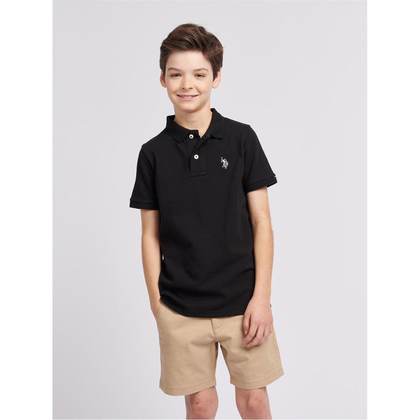 US Polo Assn Pique Regular Fit Short Sleeve Shirt