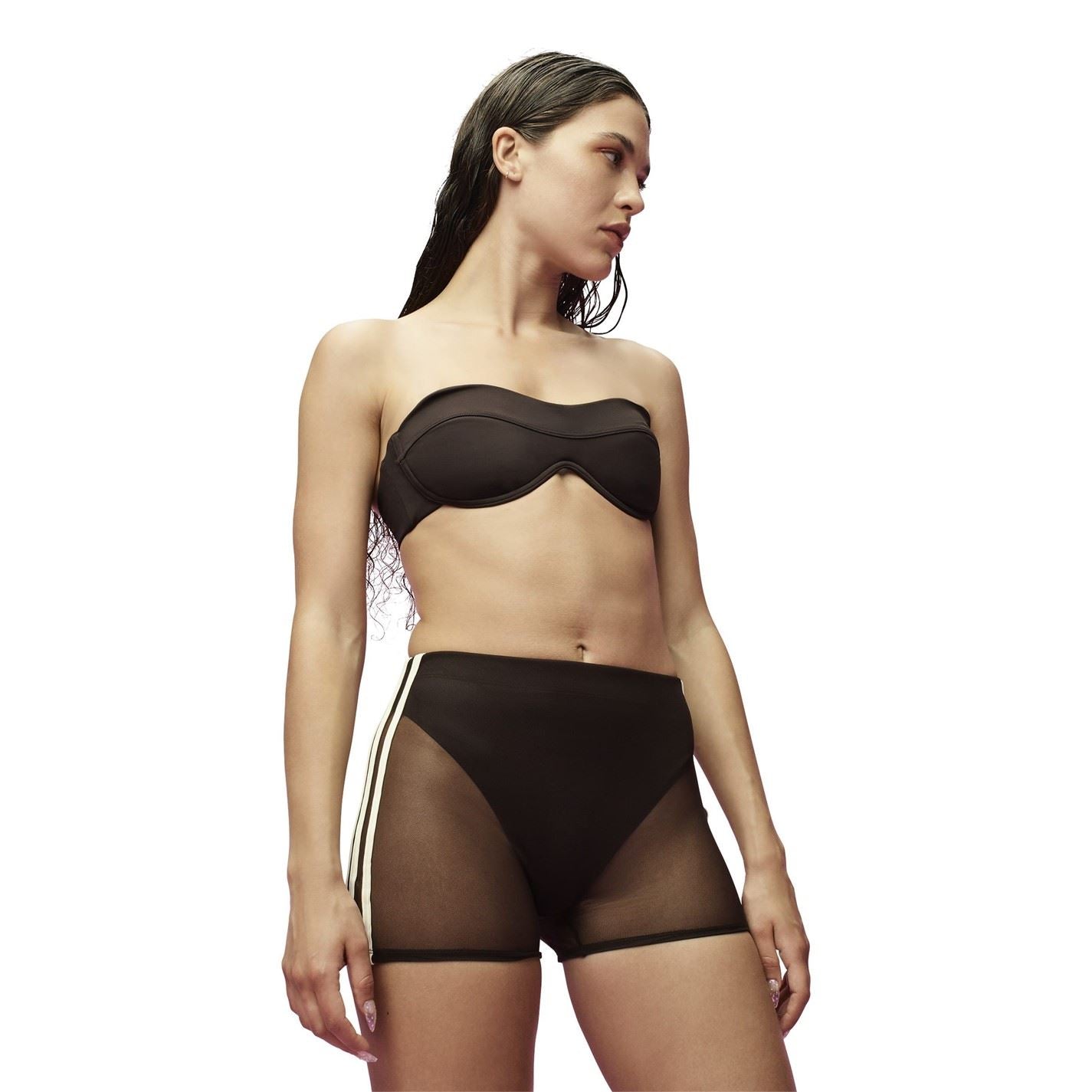 adidas Originals Ivy Park Illusion Long Sleeve Swim Top