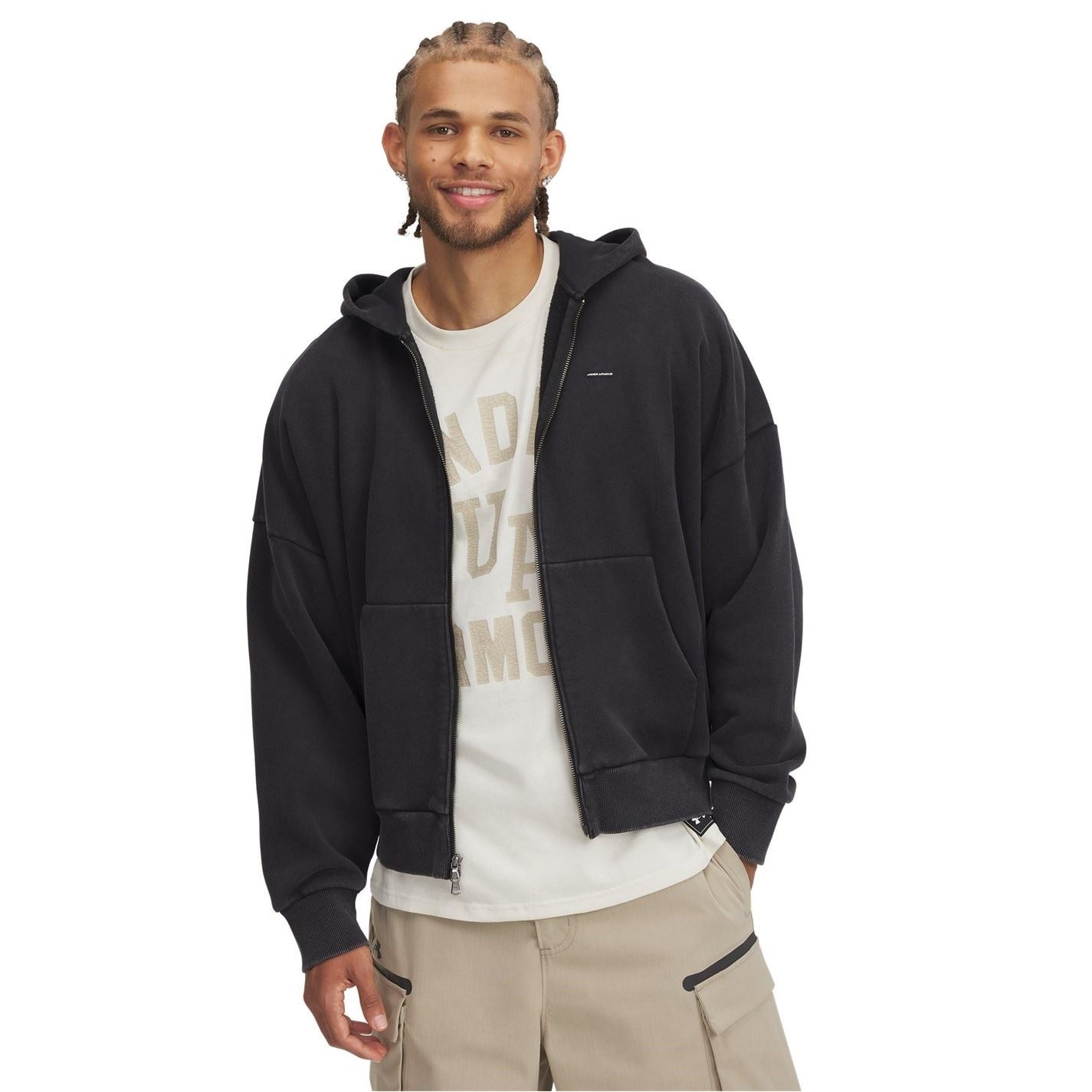 Under Armour Hwt Fleece Wash FulL-Zip