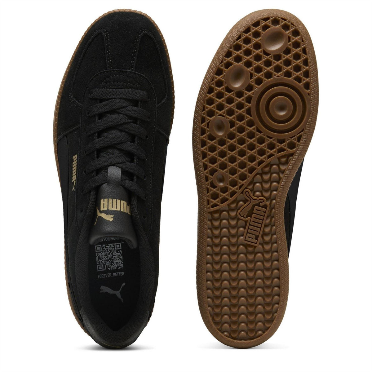 Puma Club Lt Suede Low Top Trainers
