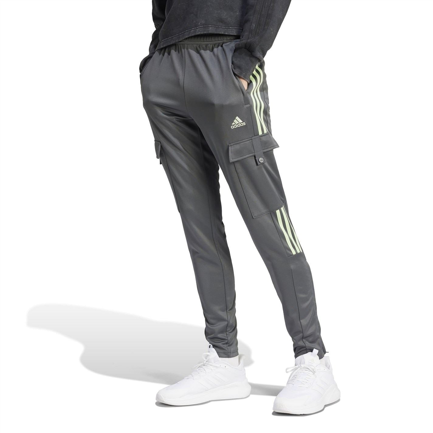 adidas Mens Trio Cargo Tracksuit Bottoms