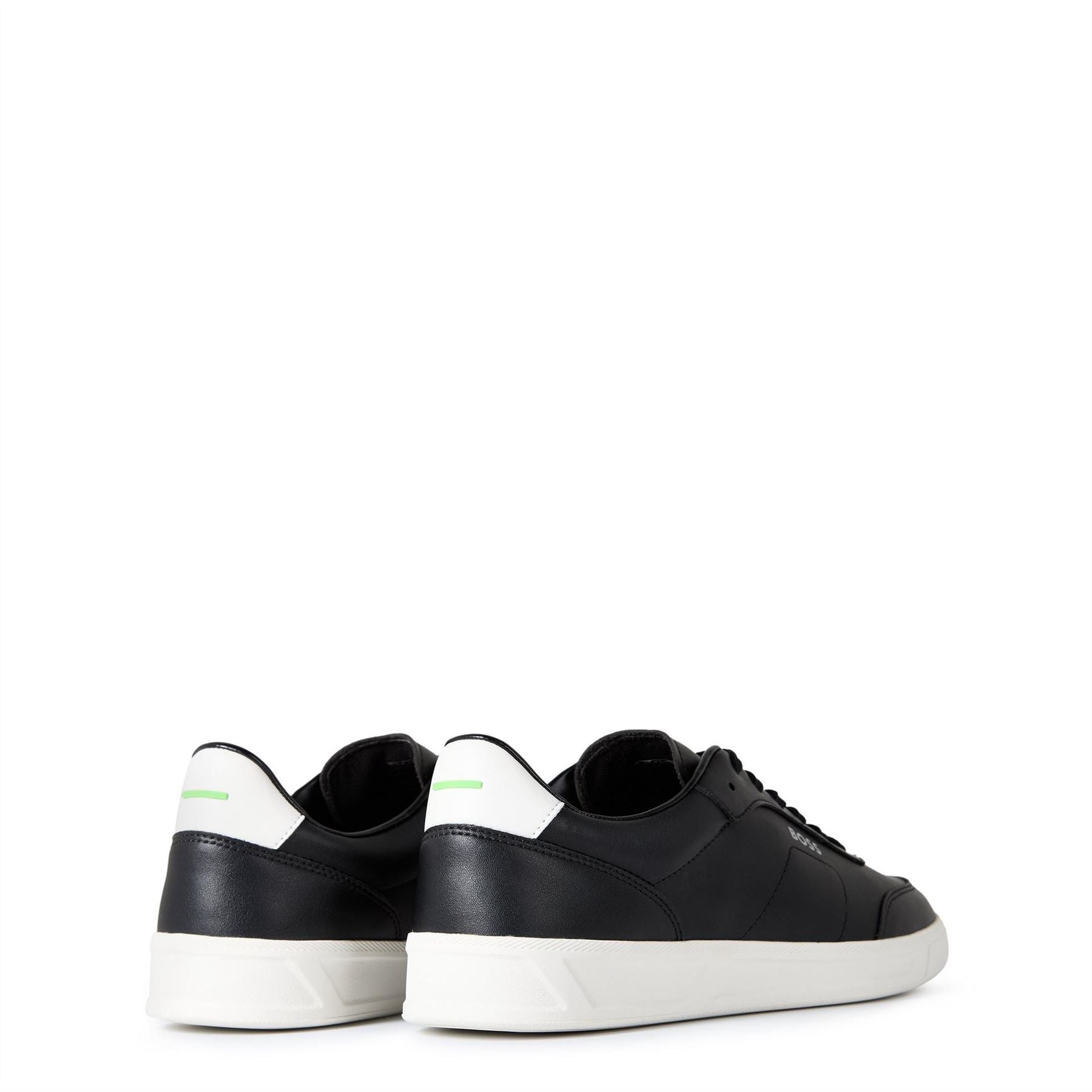 Boss BOSS Leather Trainers with Logo Detail   Premium Construction (Brandon)