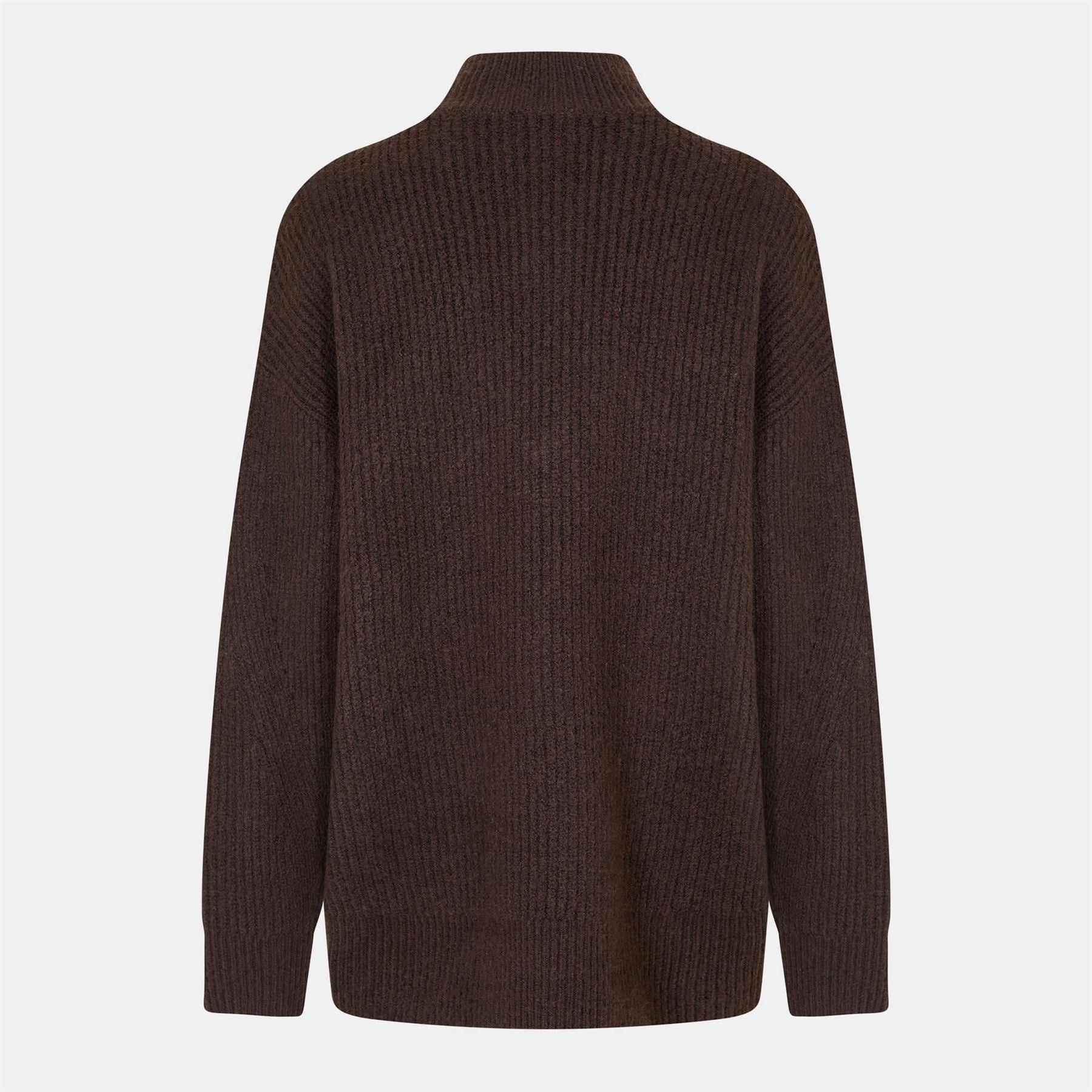 Jack Wills High Neck Zip Knitted Jumper