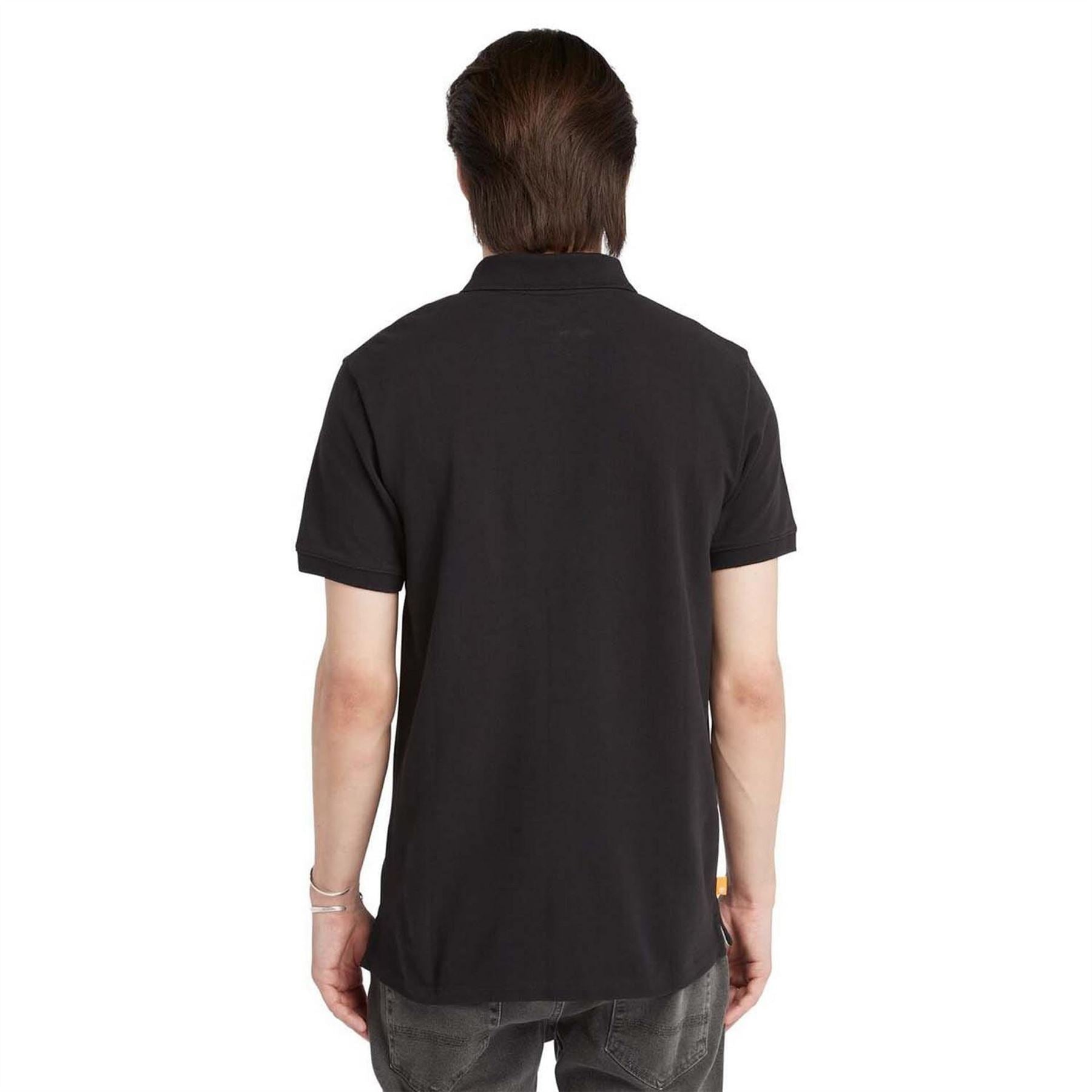 Timberland Oyster River Logo Short Sleeve Polo Shirt