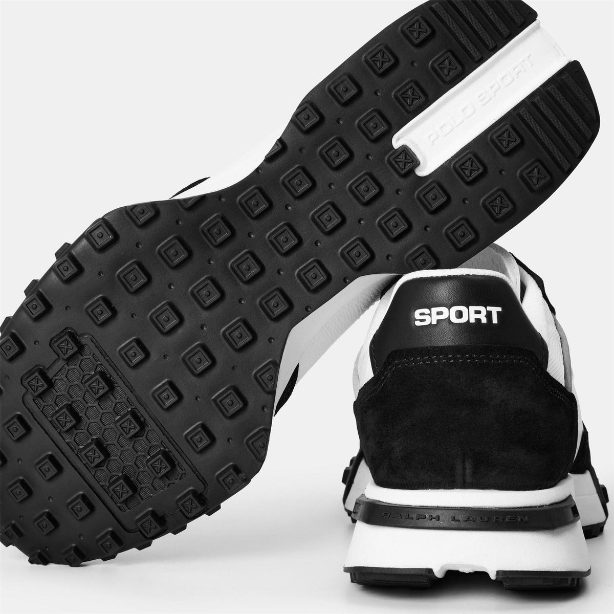 Polo Sport by Ralph Lauren Low Top Lace-Up Sneakers with Built-In Heel