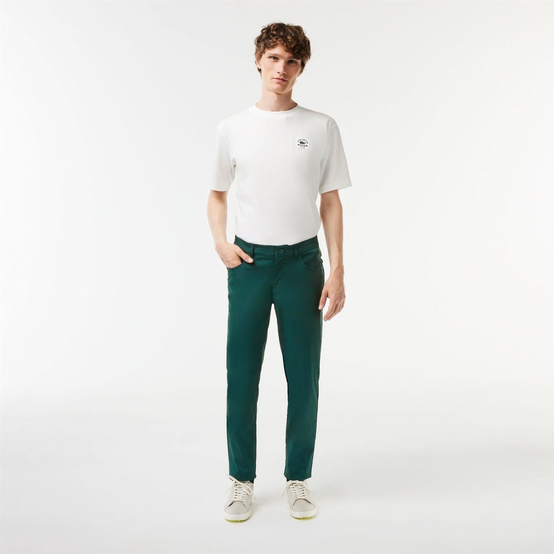 Lacoste HH0922 Crocodile Logo Slim Fit Chinos