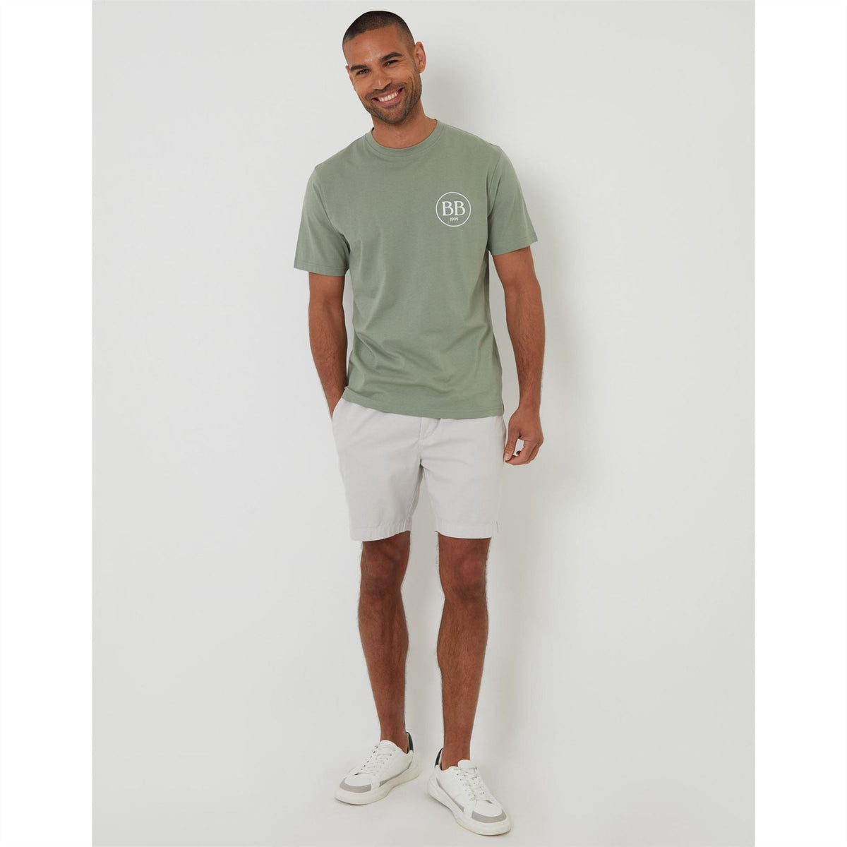 Threadbare Regular Fit Crew Neck Short Sleeve T-Shirt