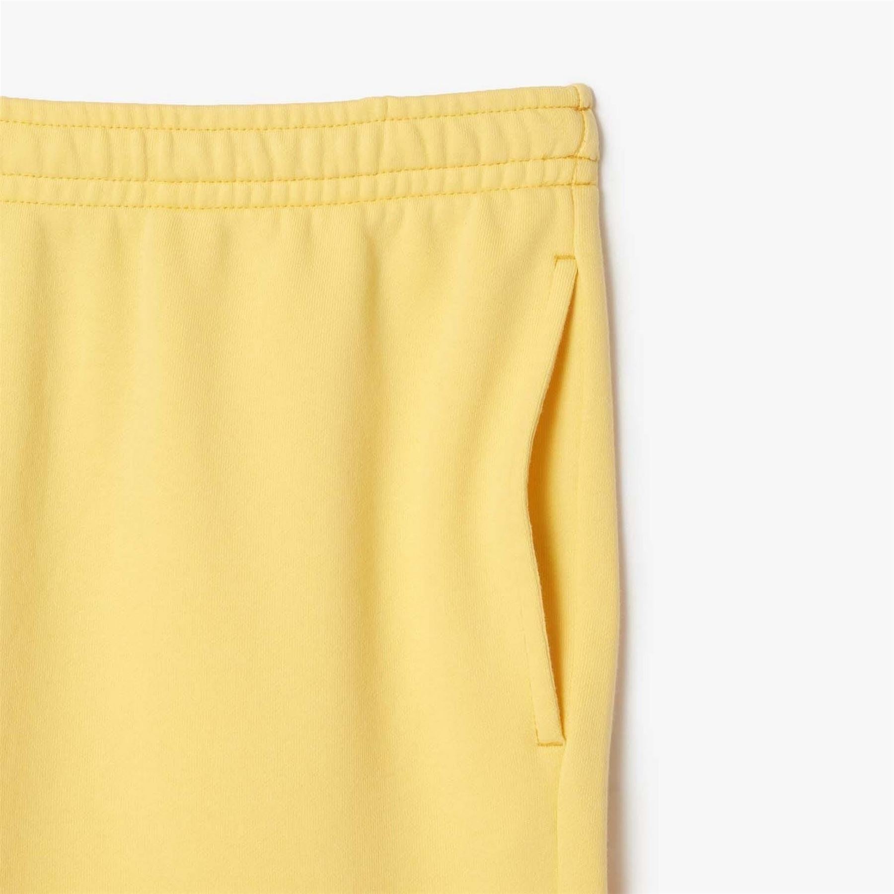 Lacoste Effect Printed Fleece Shorts