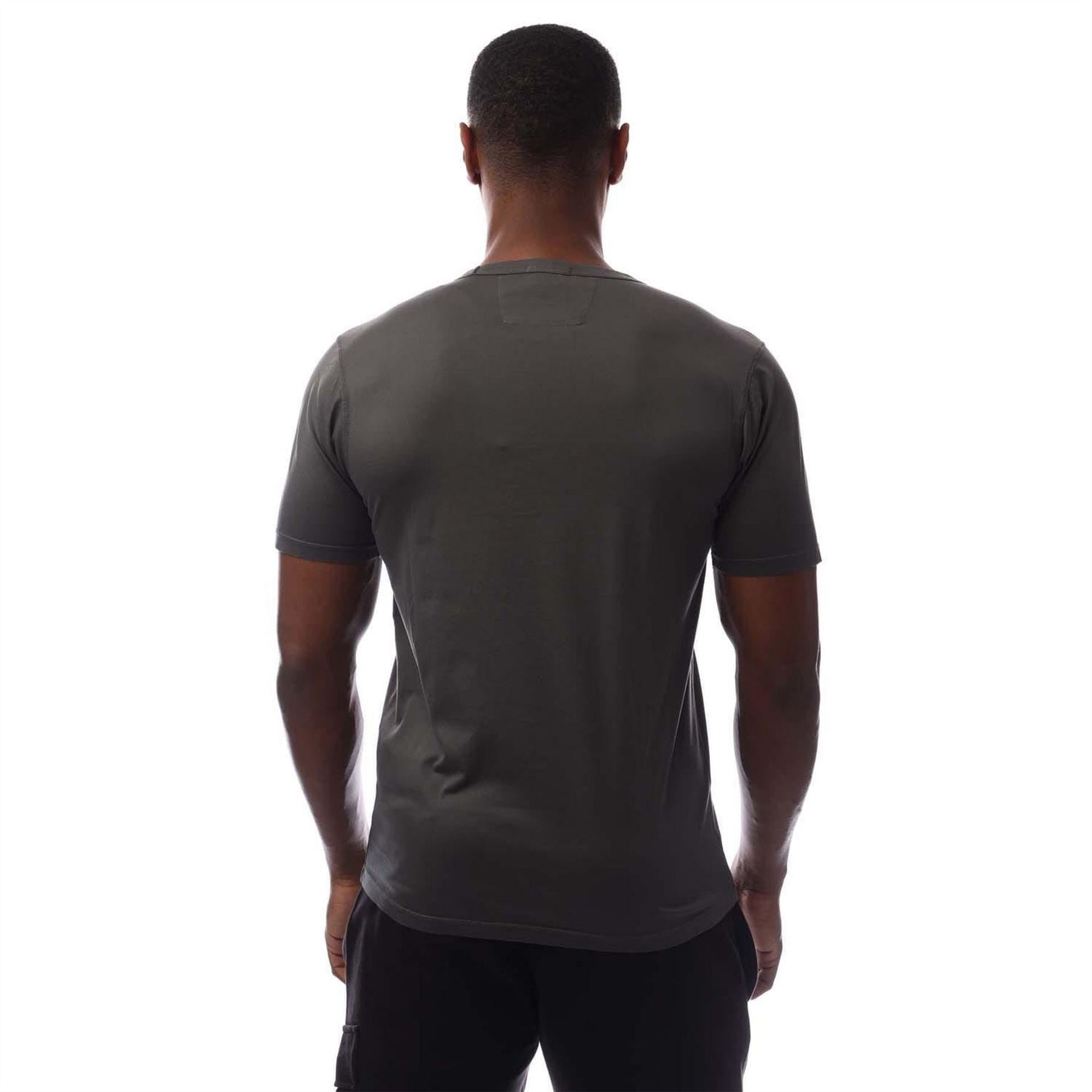 CP Company 2 Mercerized Jersey Logo Patch T-Shirt