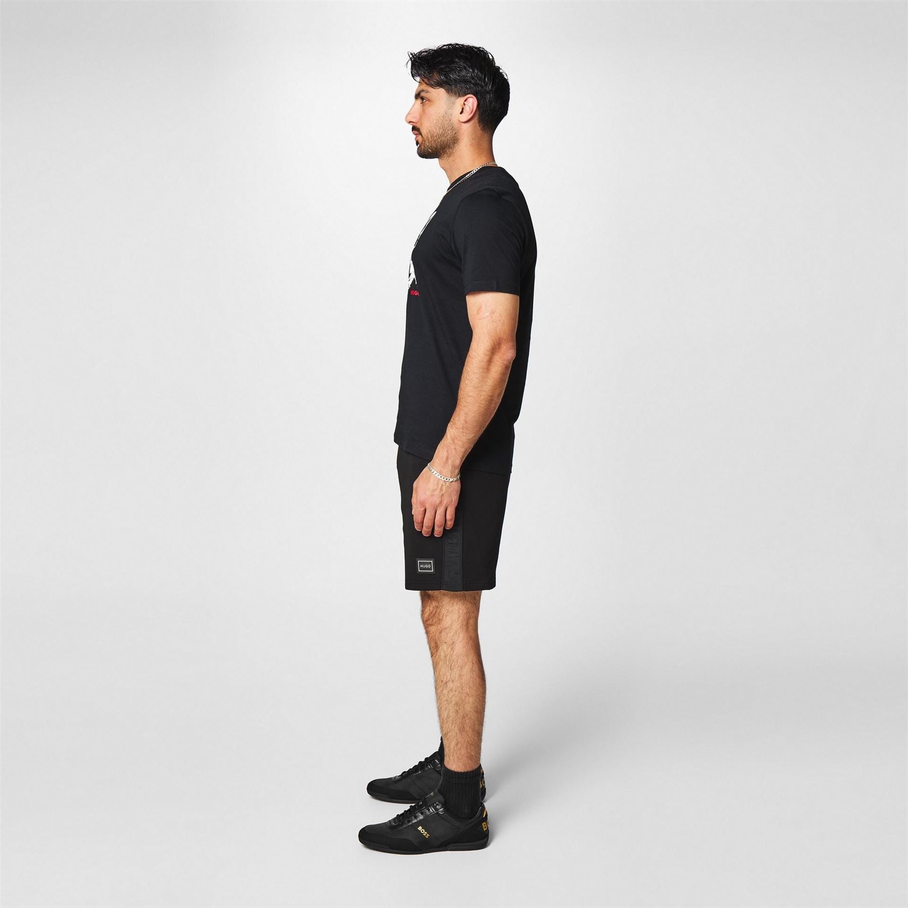 Boss Saturn Low Top Everyday Trainers With Technical Mesh