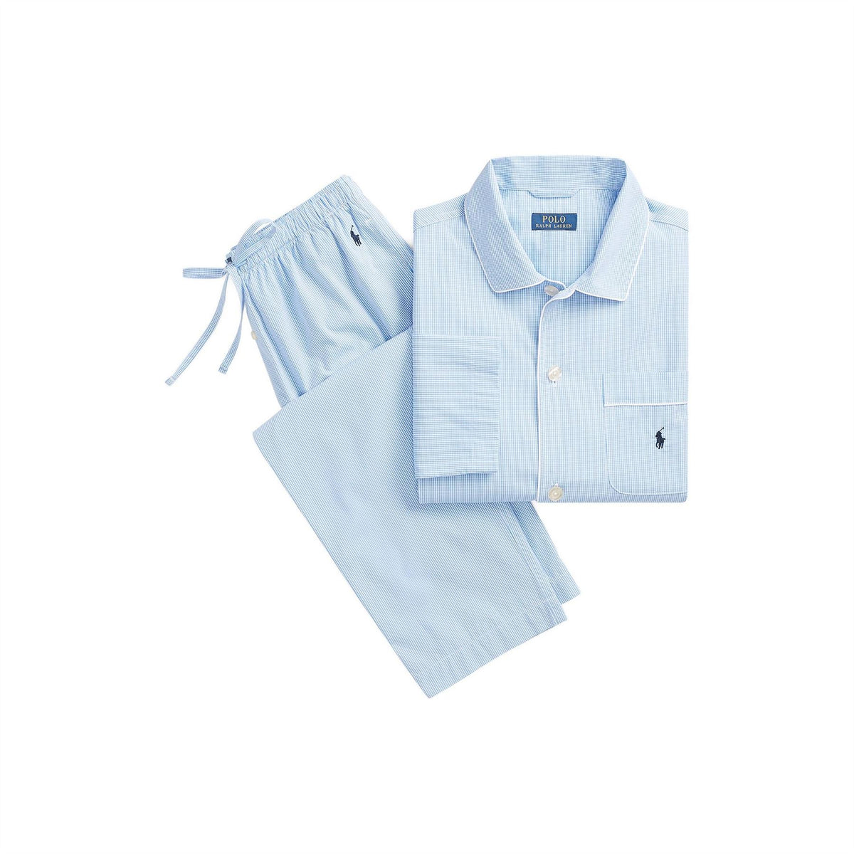 Polo Ralph Lauren Sleeve Woven Pyjama Set