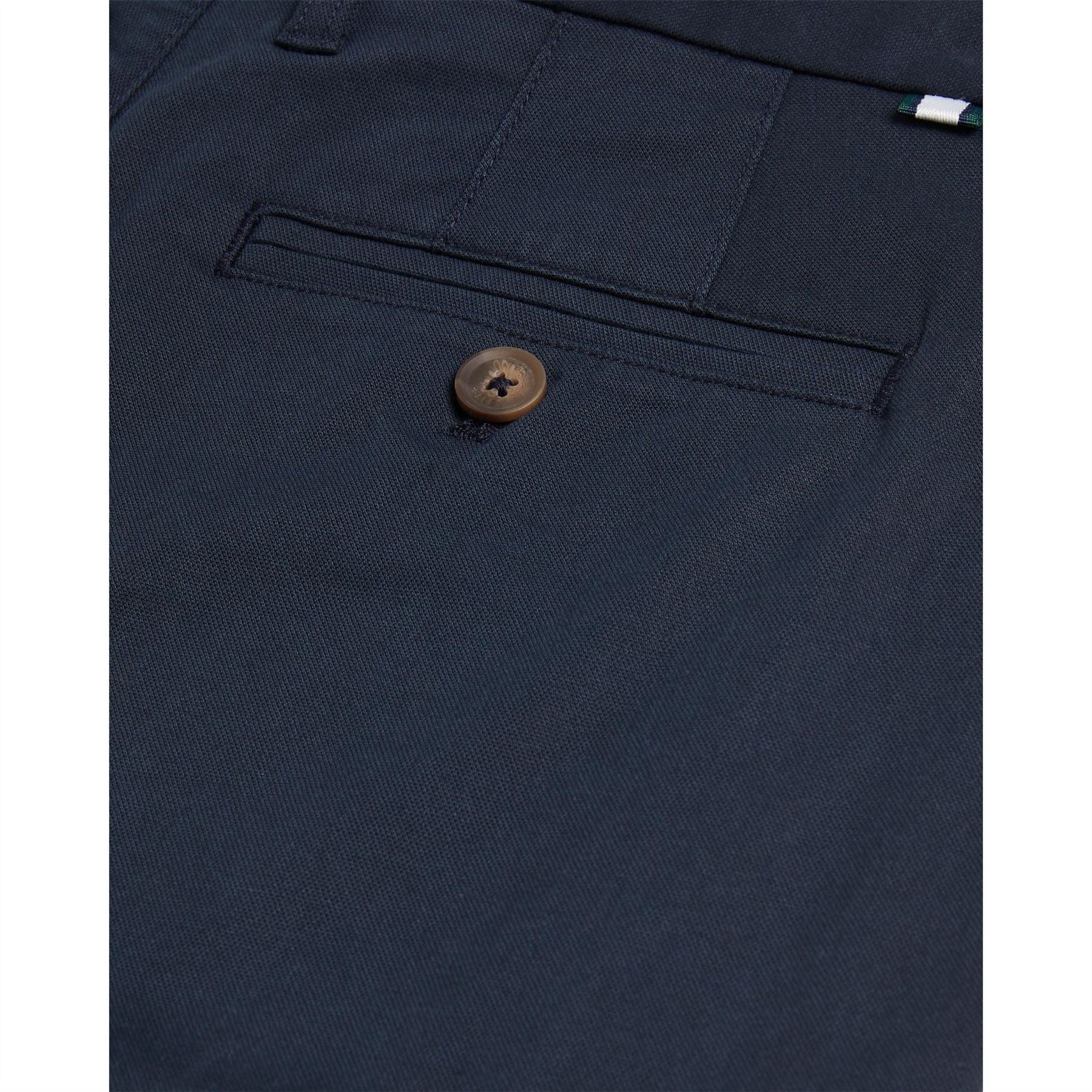 Ted Baker Solid Patterned Chino Shorts