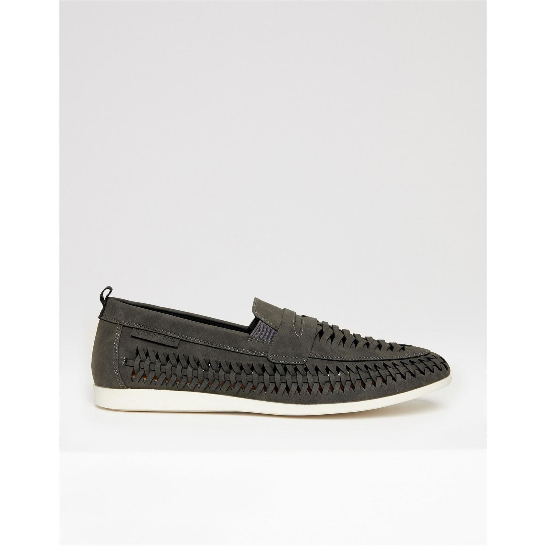 Threadbare Aaron Woven Embellished Venetian Loafers