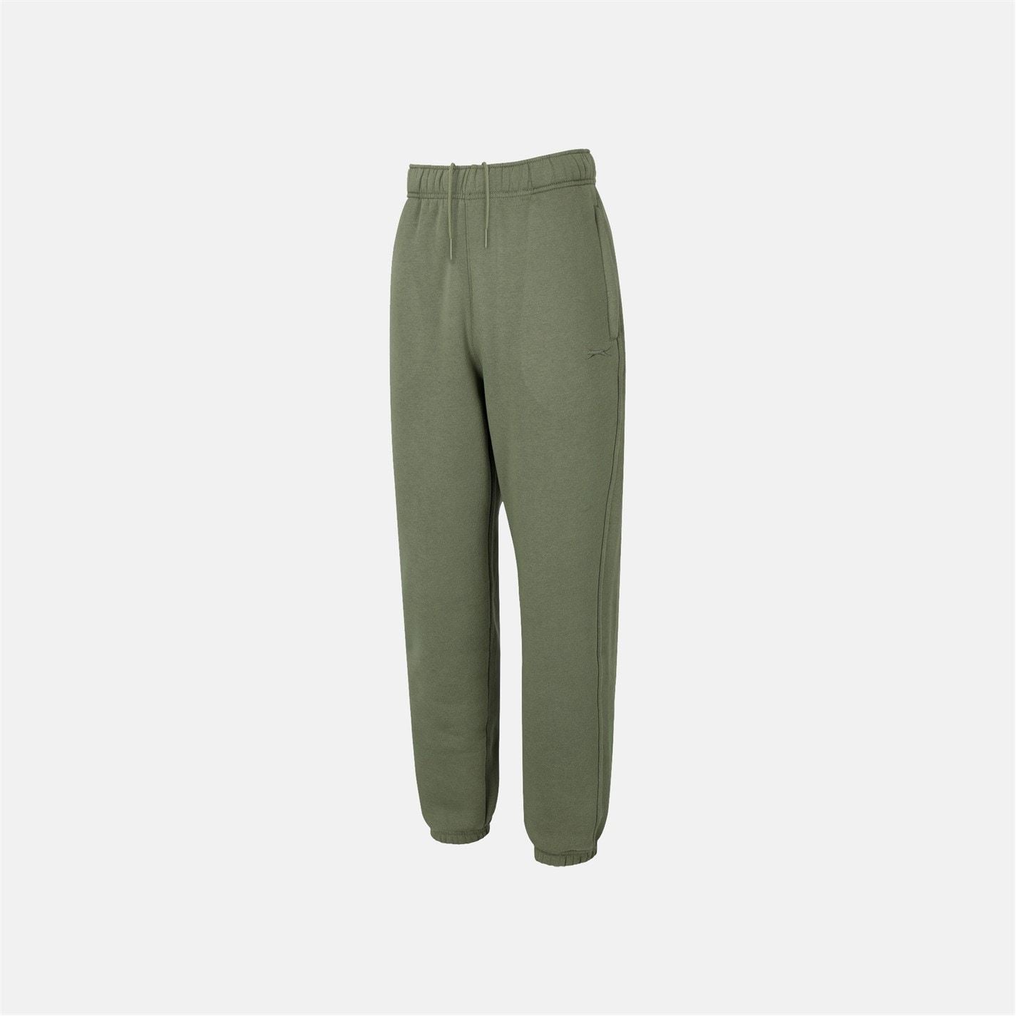 Slazenger Mens Cuffed Fleece Jogging Bottoms