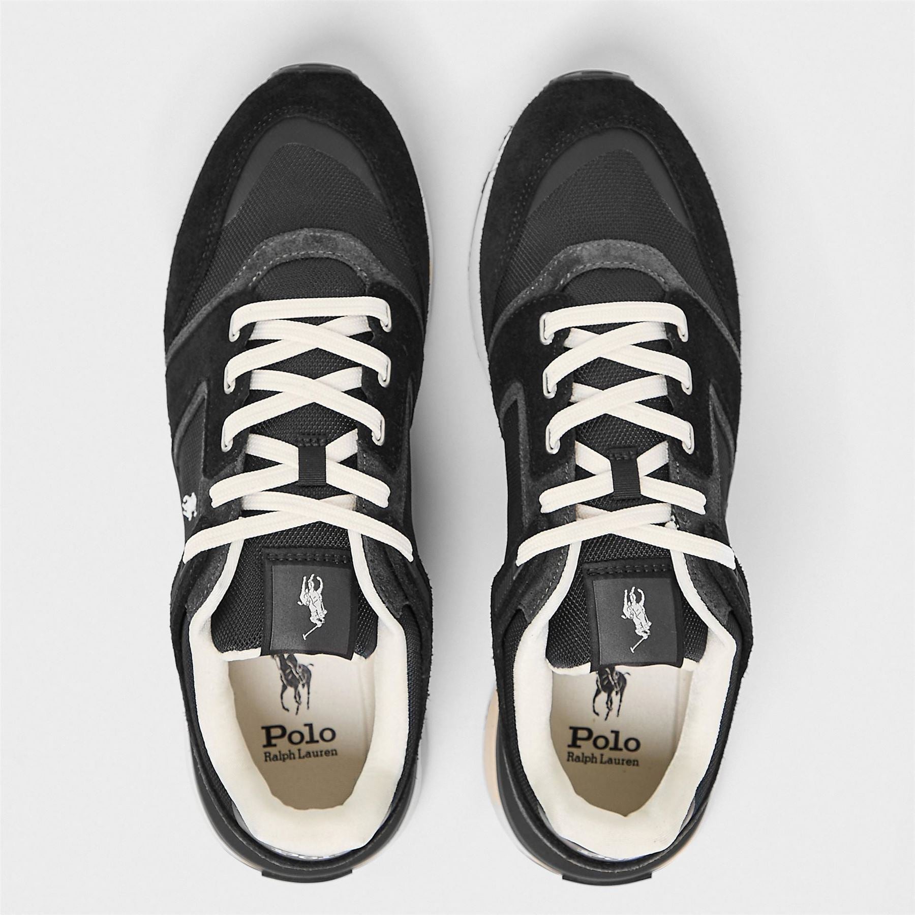 Polo Ralph Lauren Train 89 V2 Suede-Panelled Trainers