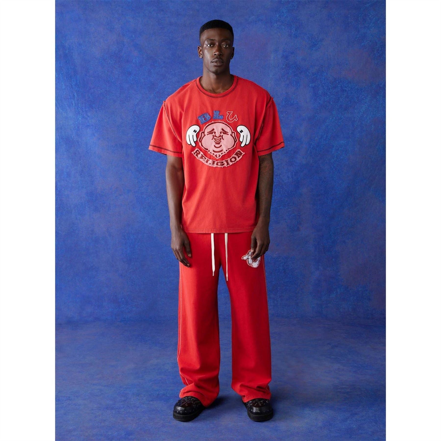 True Religion Regular Fit Boxy T-Shirt