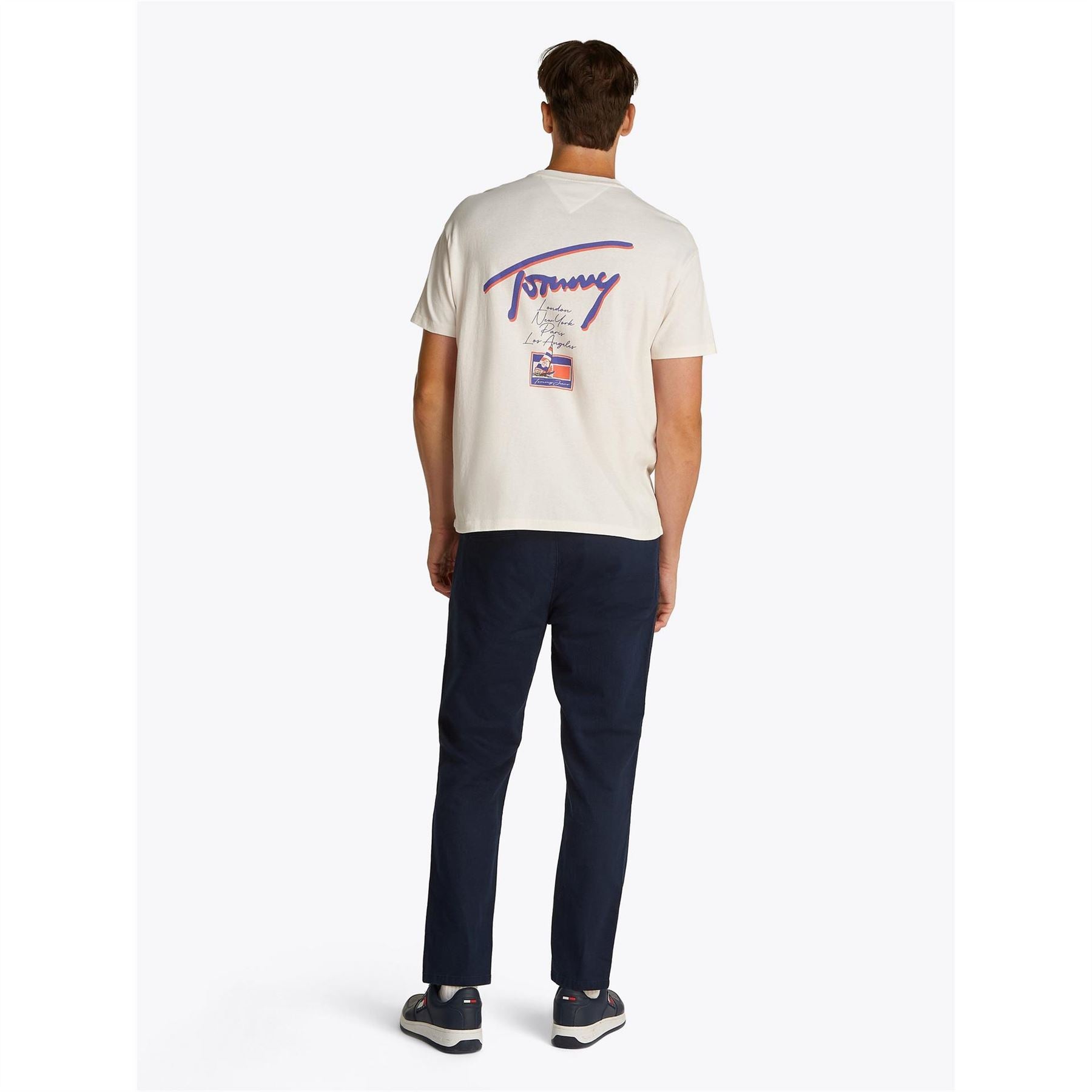 Tommy Jeans Timmy Regular Fit Lettering Graphic T-Shirt
