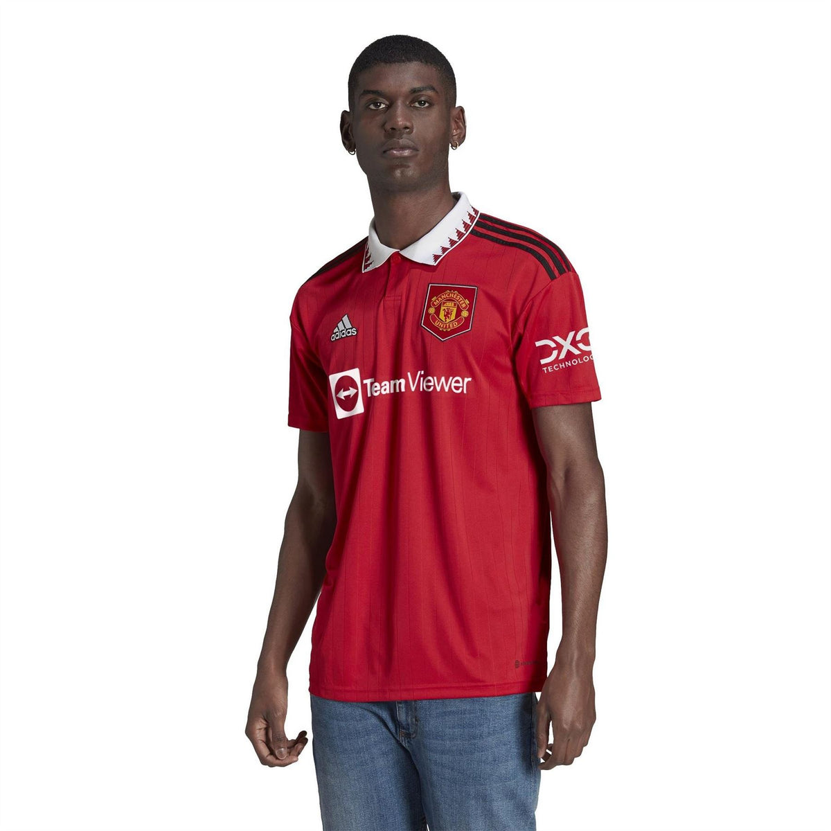 adidas Mens Manchester United Fc Home Shirt 2022 2023
