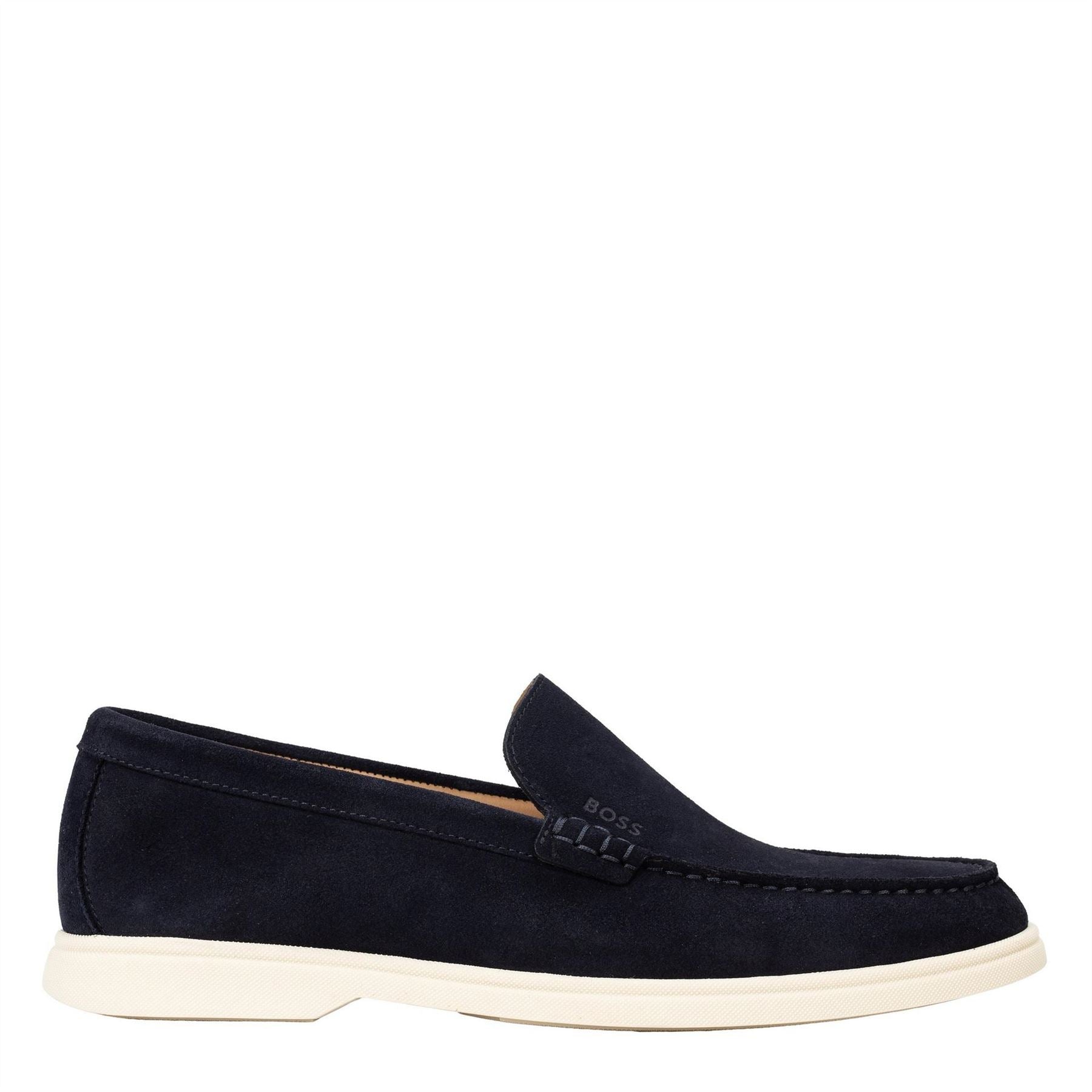 Boss Black Loafers With Iconic Logo Detail (sienne)