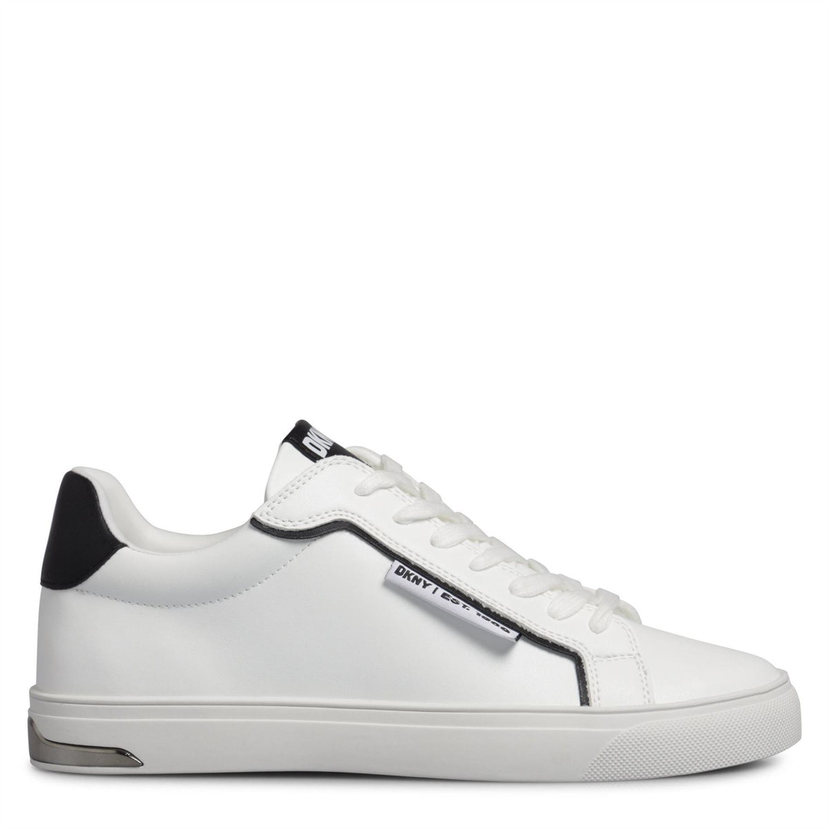 DKNY Augustine Lace Up Low Top Trainers