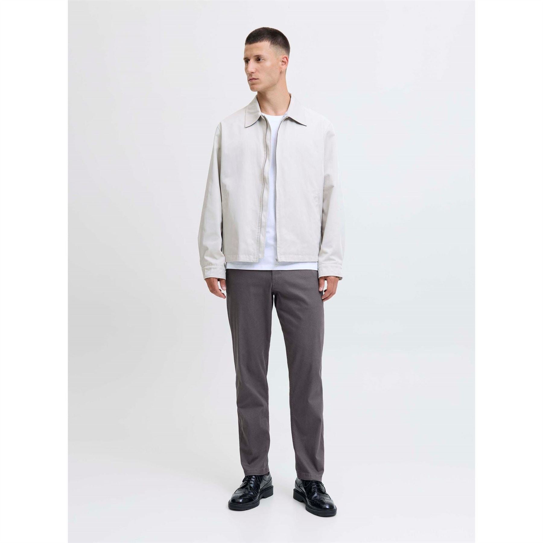 Jack and Jones Kane Dave Solid Patterned Chino Trousers