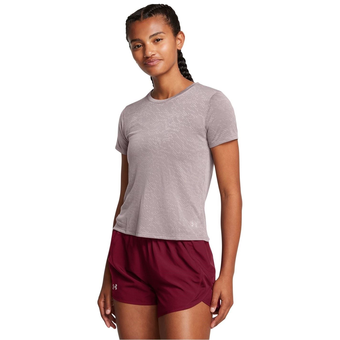 Under Armour Camo Crew Neck Short Sleeve Running Top