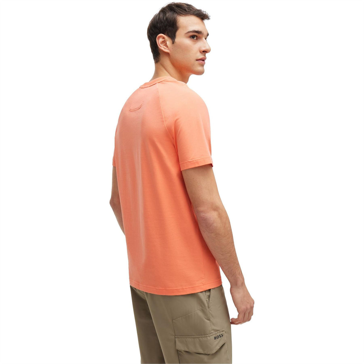Boss Crew Neck Raglan Sleeve Baseball T-Shirt