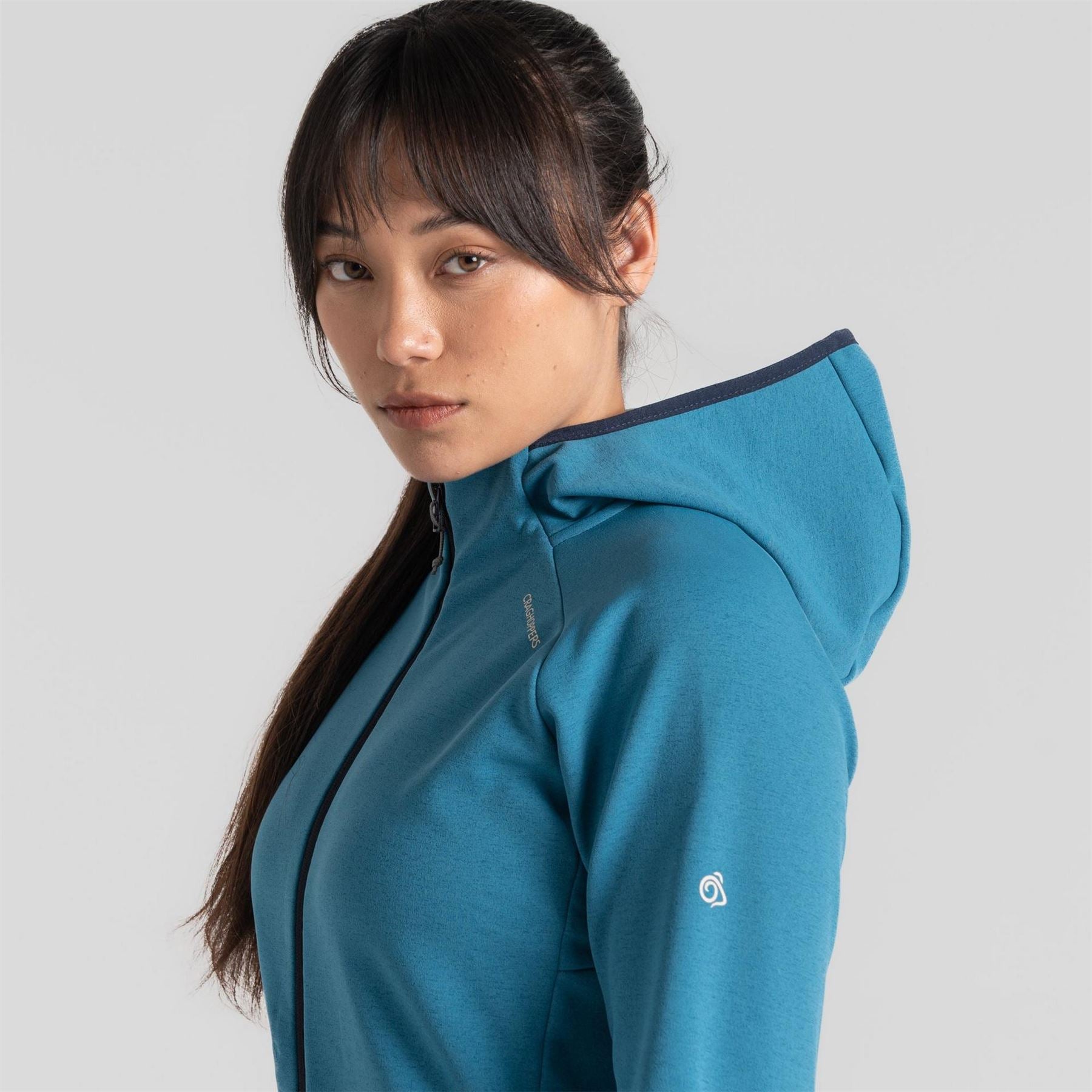 Craghoppers Crag Dynamic Full Zip Fleece, Fleece Fabric