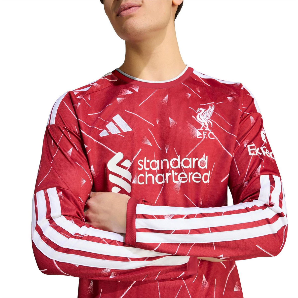 adidas Mens 2026 2027 Home Long Sleeved Shirt