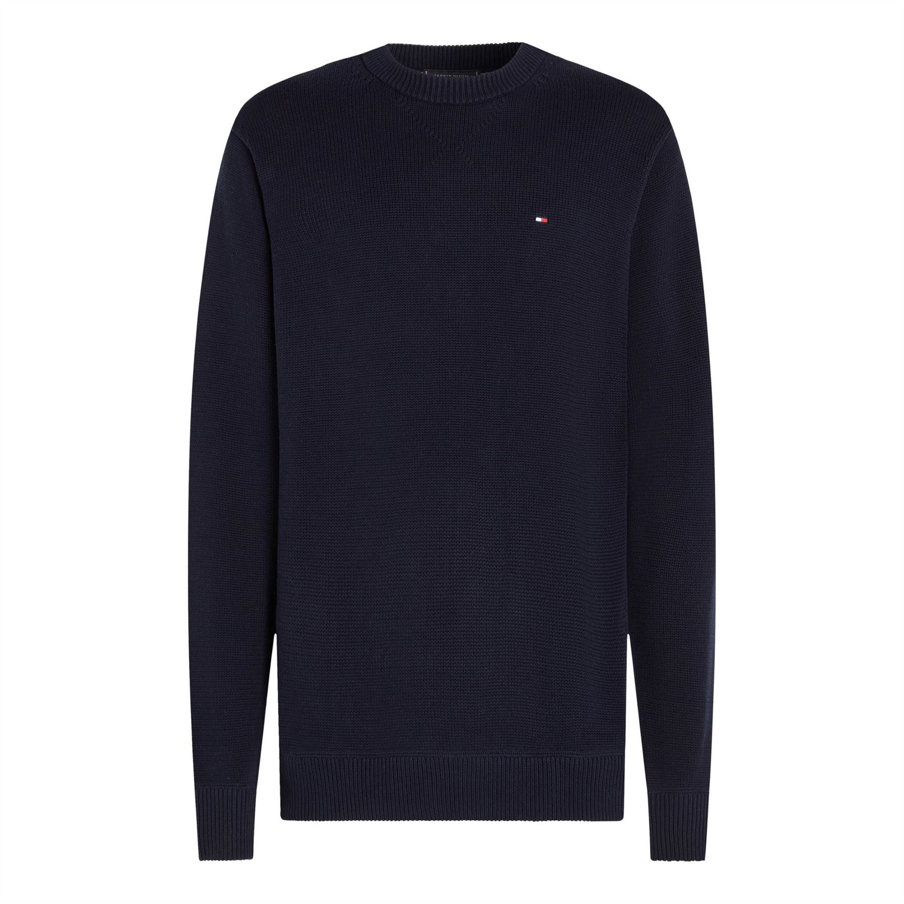 Tommy Hilfiger Regular Fit Crew Neck Long Sleeve Sweater