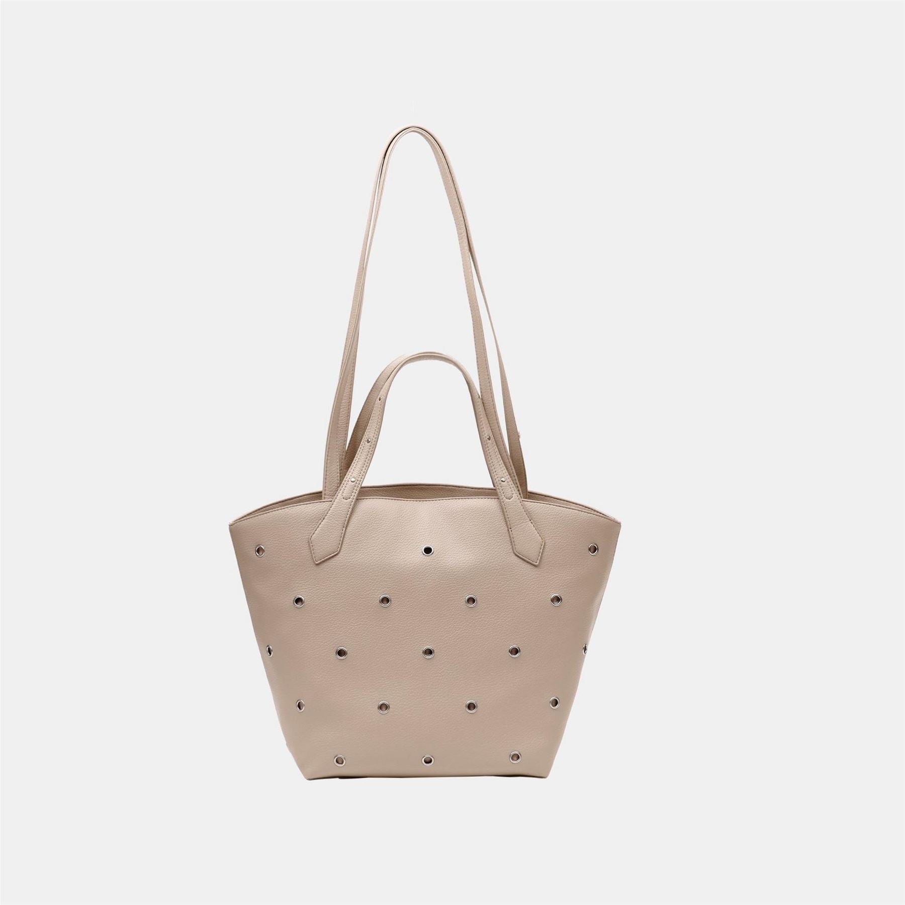 Firetrap Eyelet Faux Leather Magnetic Tote Bag