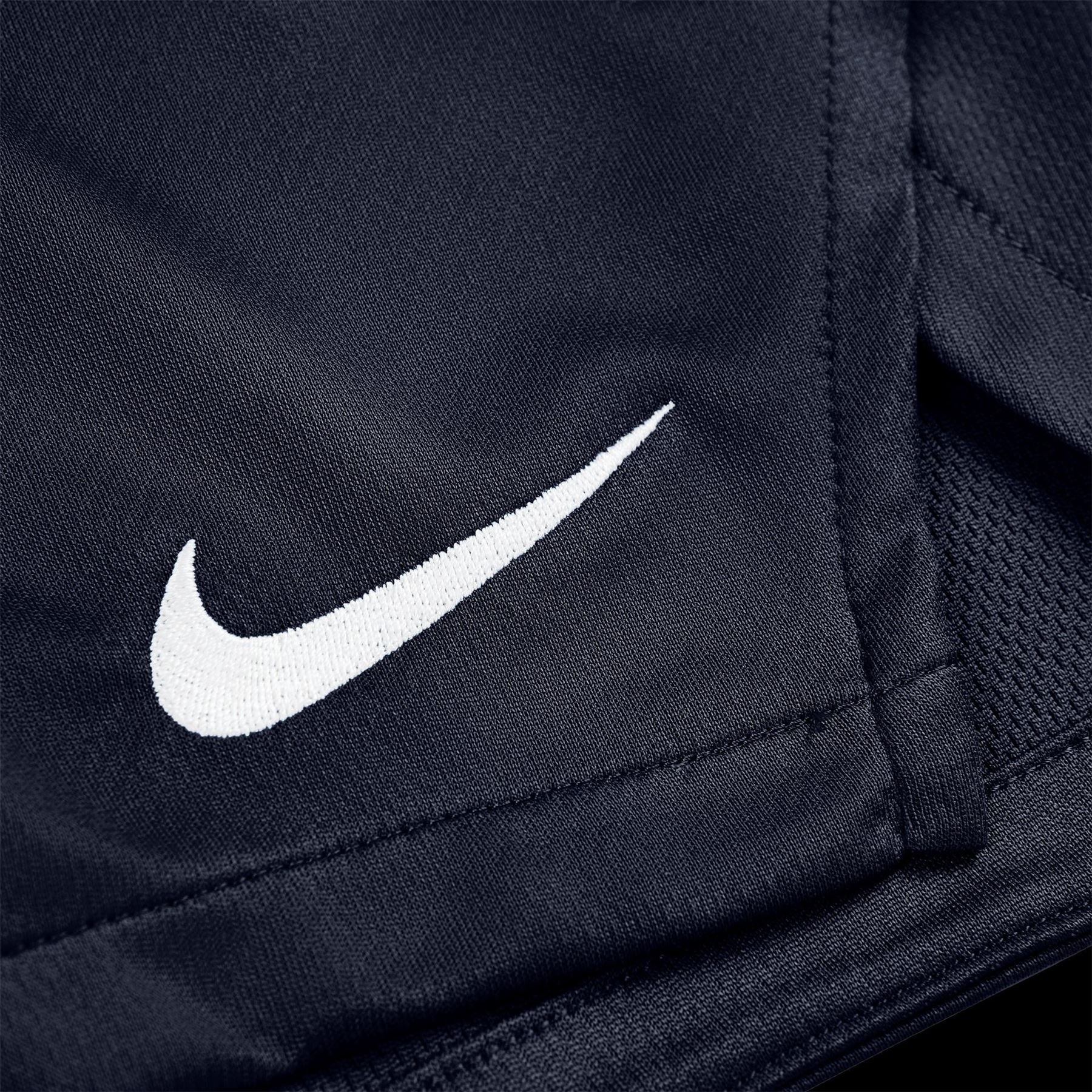 Nike Solid Patterned Soccer Shorts with Elasticated Waistband