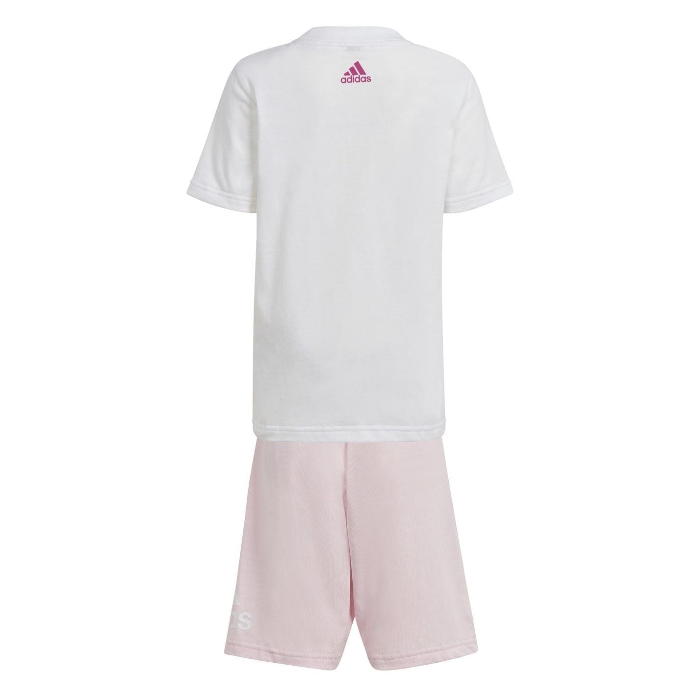 adidas Essentials Logo Tee And Short Set Unisex Infants