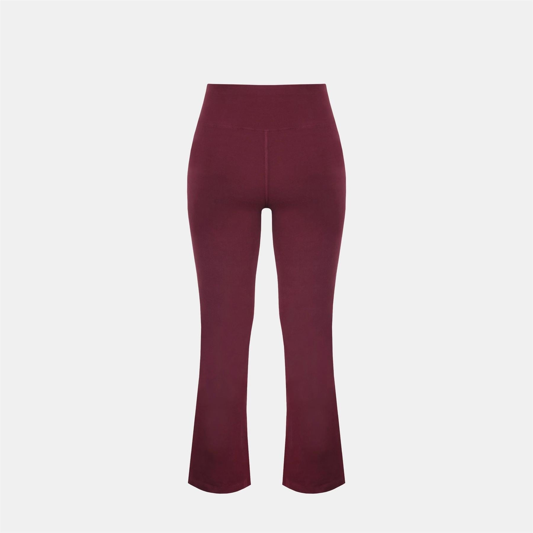 Miso Kick Flare High Waisted Full Length Cotton Leggings